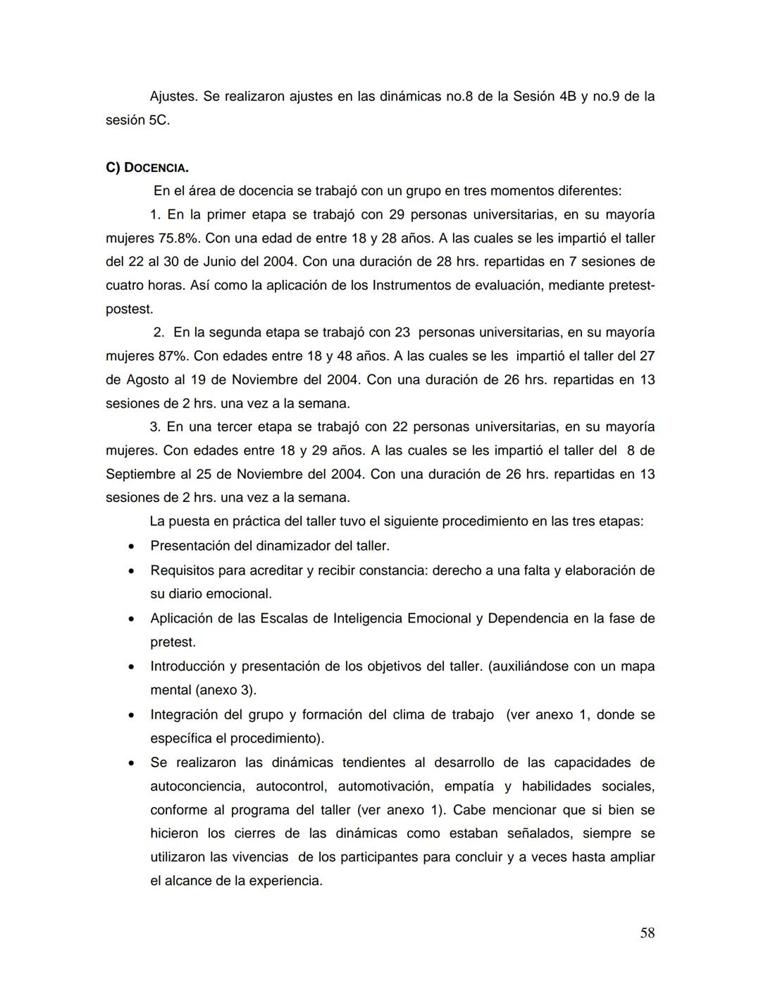 UNIVERSIDAD NACIONAL AUTONOMA DE MÉXICO
FACULTAD DE ESTUDIOS SUPERIORES
"ZARAGOZA"
DESARROLLO DE LA INTELIGENCIA EMOCIONAL
Y RELACIONES AFEC