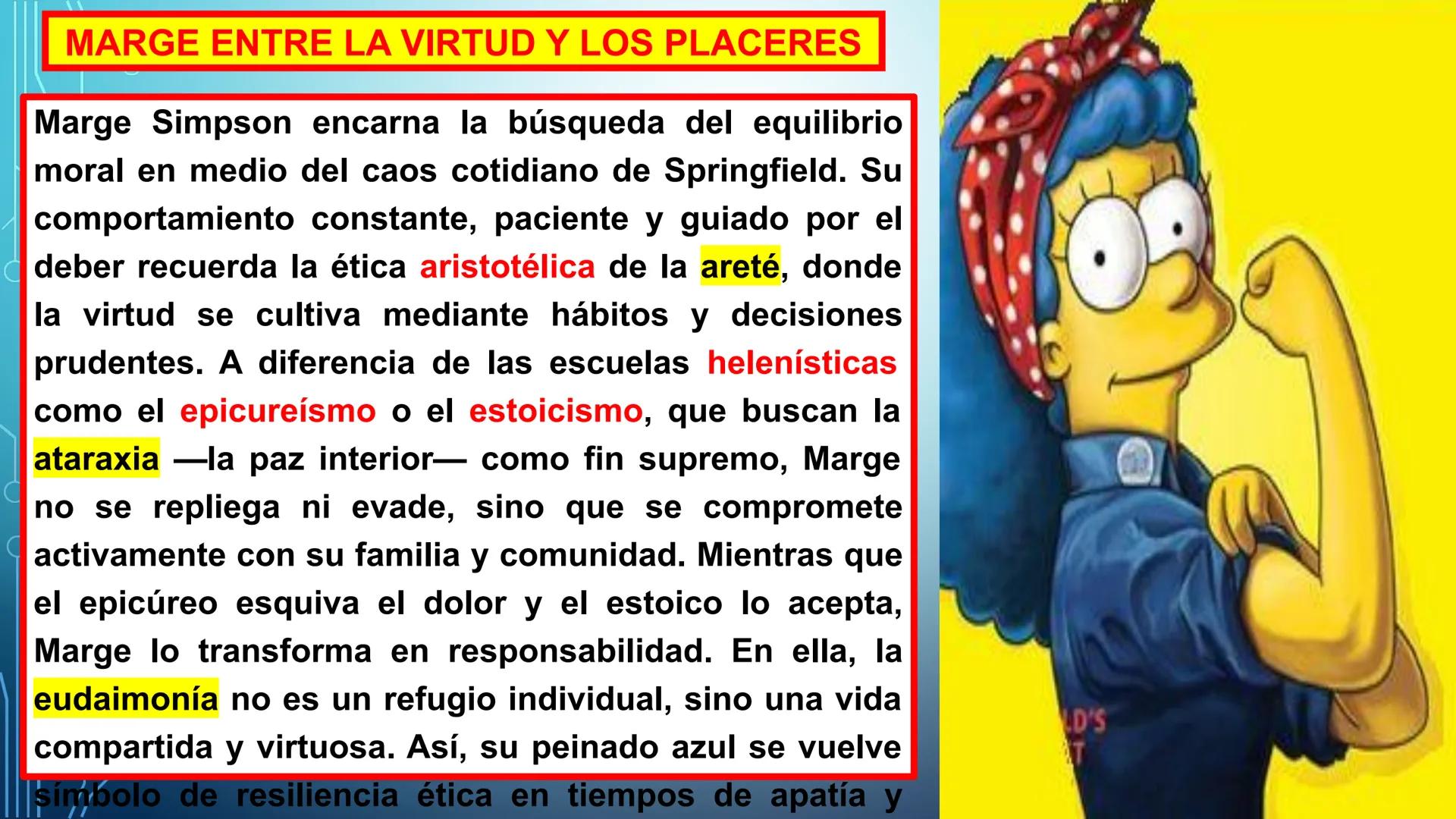 LOS SIMPSON Y LA
FILOSOFIA ## OBJETIVO
Reflexionar en
torno a los
problemas
filosóficos
presentes en la
serie y película
de los Simpson
fom