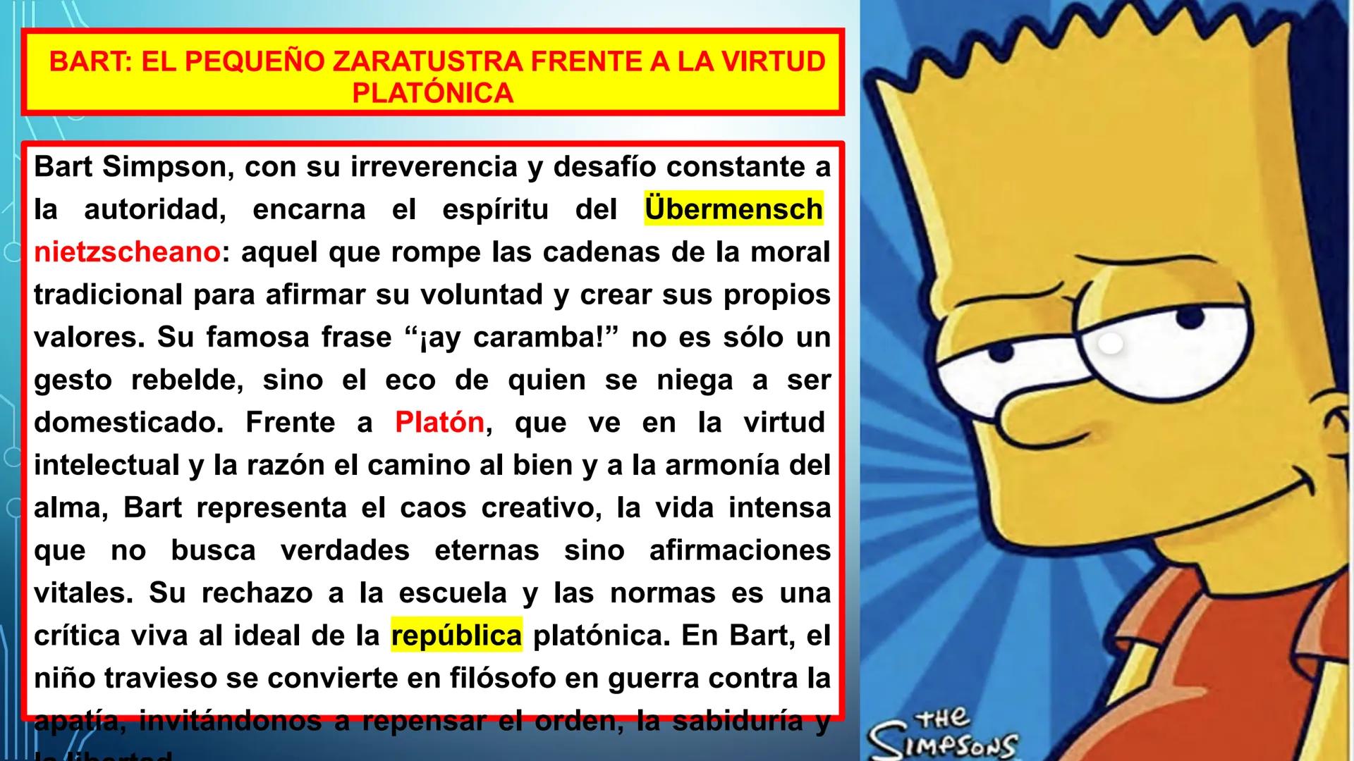 LOS SIMPSON Y LA
FILOSOFIA ## OBJETIVO
Reflexionar en
torno a los
problemas
filosóficos
presentes en la
serie y película
de los Simpson
fom