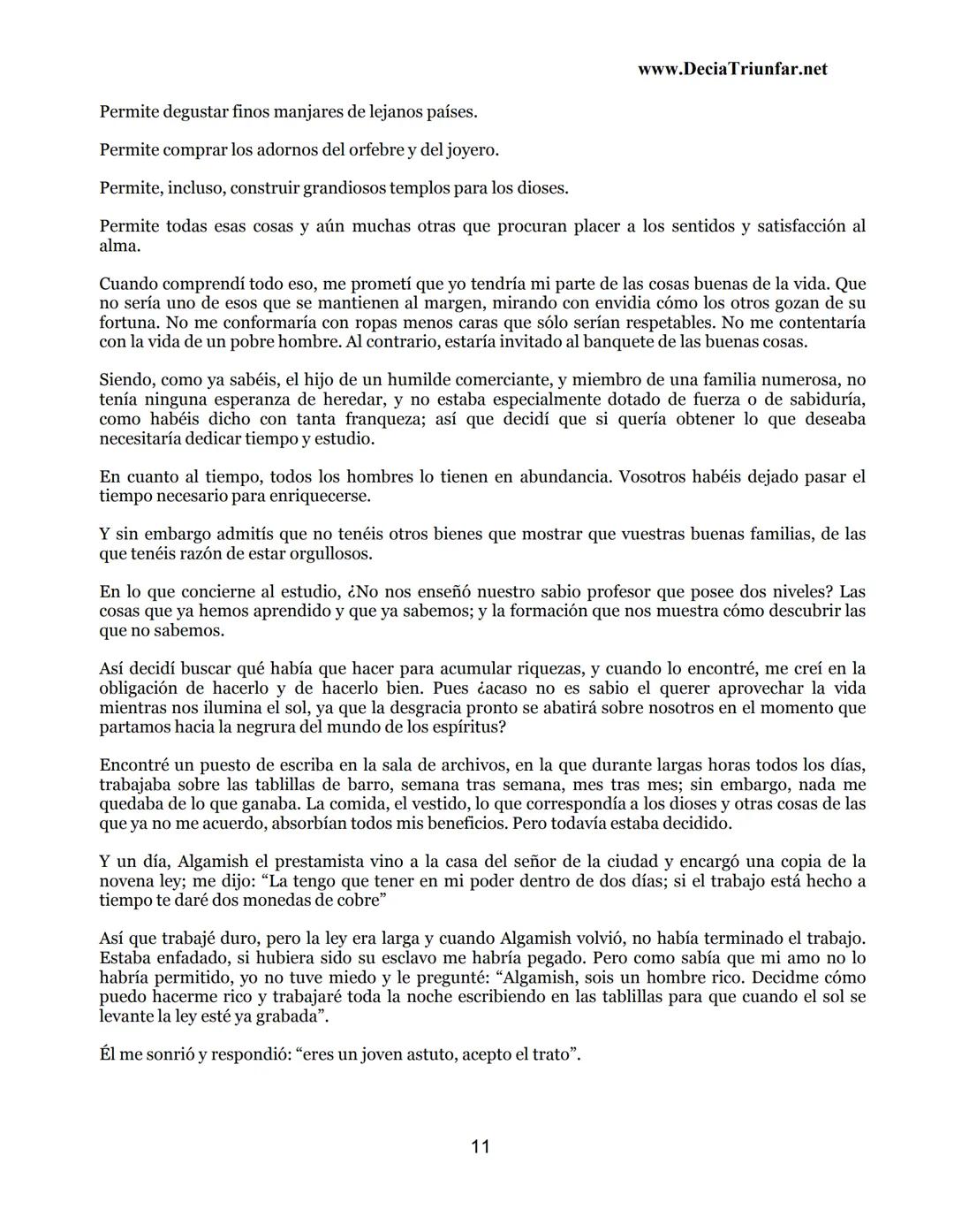 George S.
Clason
El hombre
Más rico de
Babilonia
www.DecidaTriunfar.net
G-libro
¡Regala
este
e-libro!
Enviało por
email a amigos,
filiares,