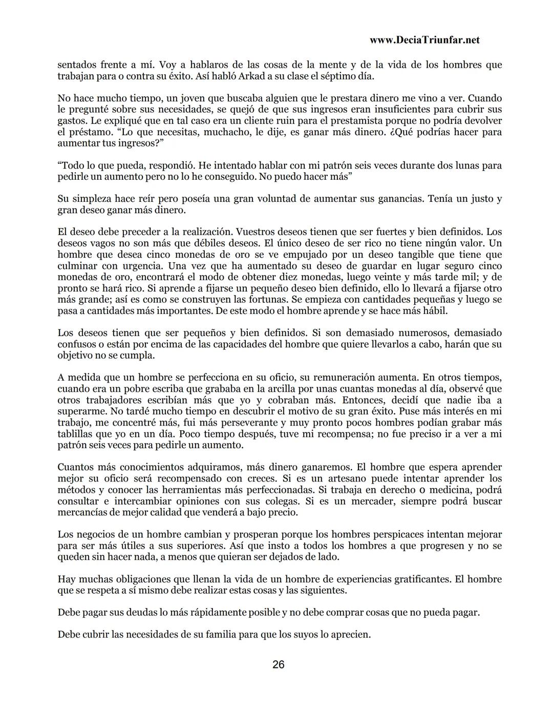 George S.
Clason
El hombre
Más rico de
Babilonia
www.DecidaTriunfar.net
G-libro
¡Regala
este
e-libro!
Enviało por
email a amigos,
filiares,