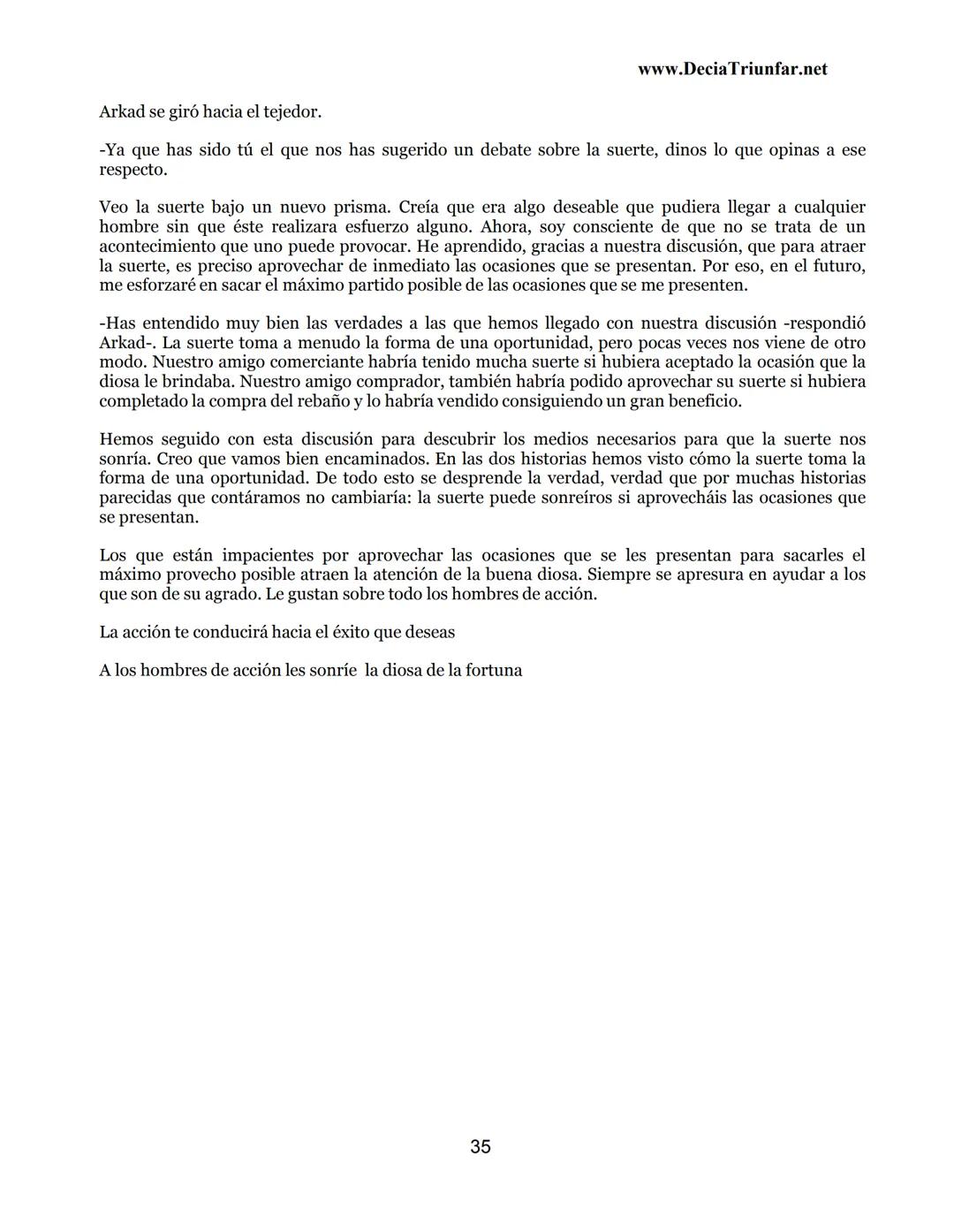 George S.
Clason
El hombre
Más rico de
Babilonia
www.DecidaTriunfar.net
G-libro
¡Regala
este
e-libro!
Enviało por
email a amigos,
filiares,