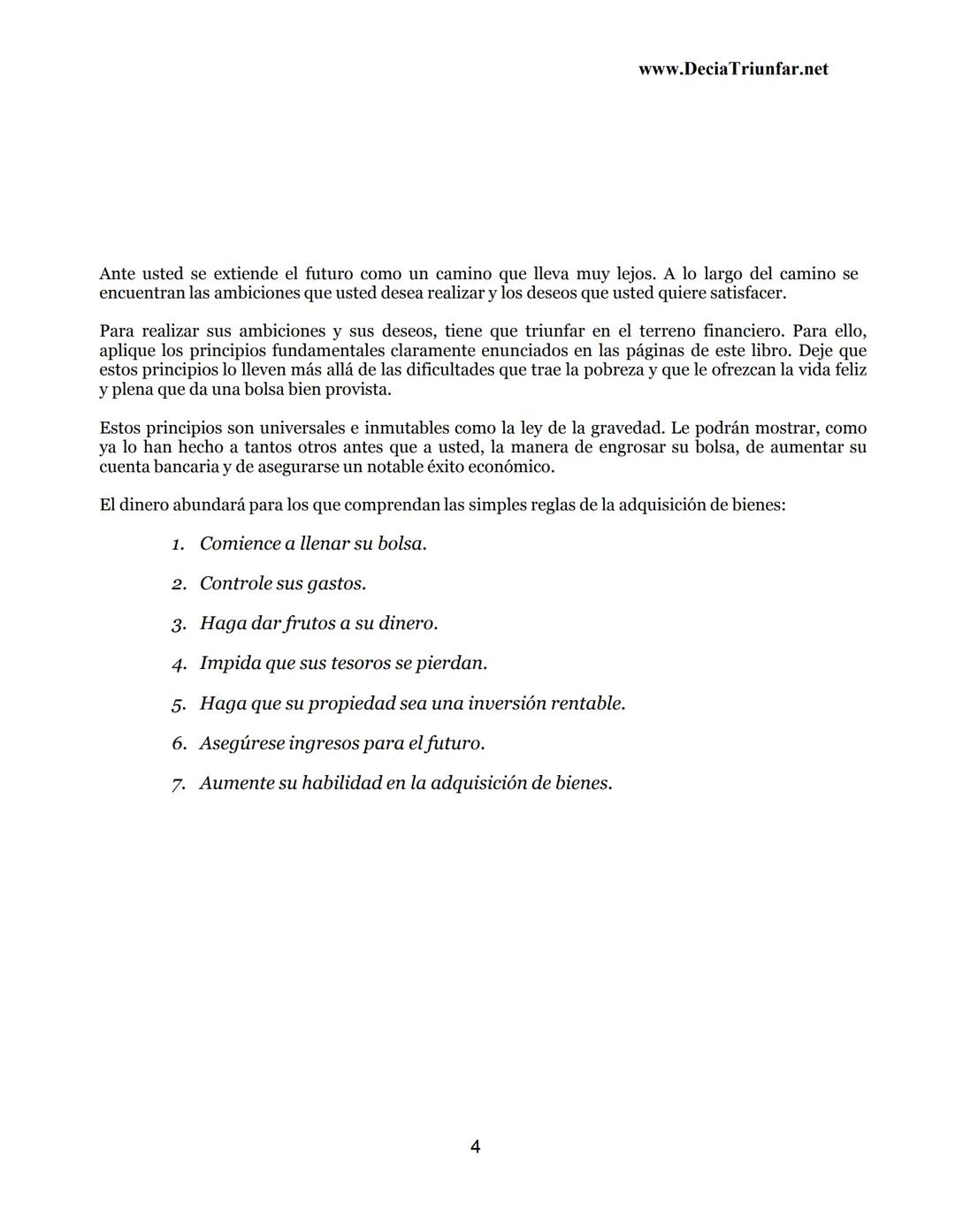 George S.
Clason
El hombre
Más rico de
Babilonia
www.DecidaTriunfar.net
G-libro
¡Regala
este
e-libro!
Enviało por
email a amigos,
filiares,