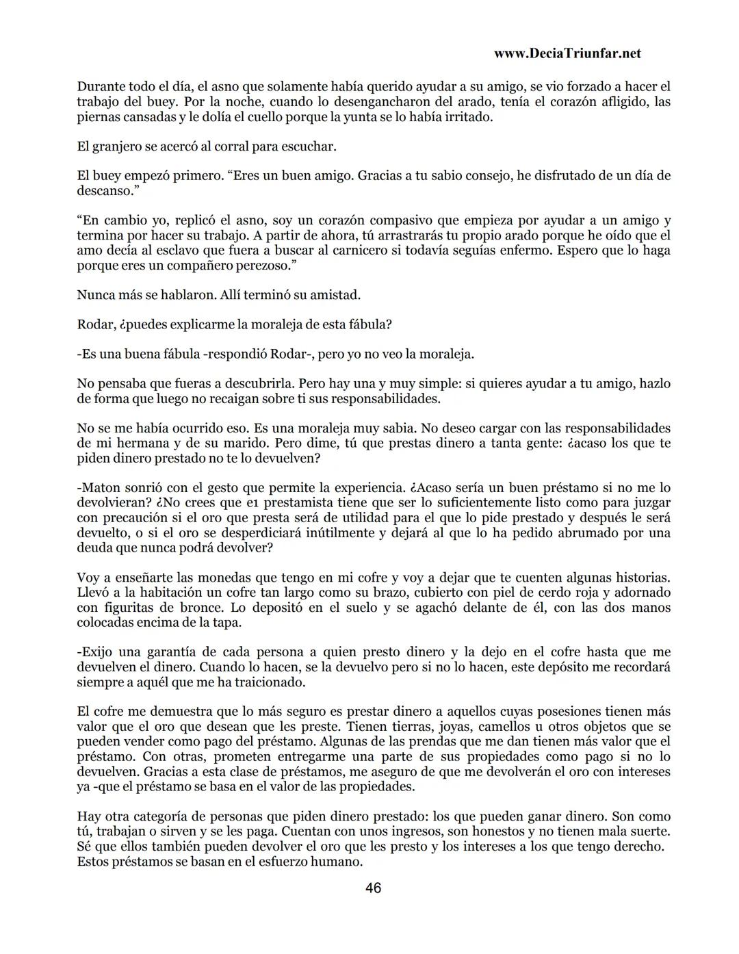 George S.
Clason
El hombre
Más rico de
Babilonia
www.DecidaTriunfar.net
G-libro
¡Regala
este
e-libro!
Enviało por
email a amigos,
filiares,