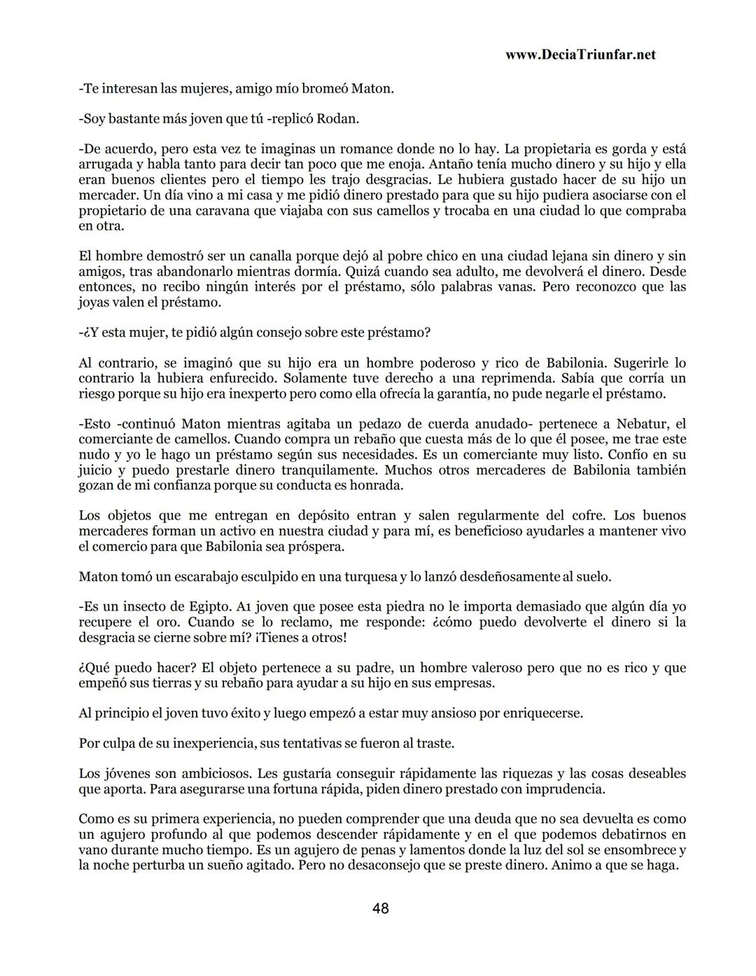 George S.
Clason
El hombre
Más rico de
Babilonia
www.DecidaTriunfar.net
G-libro
¡Regala
este
e-libro!
Enviało por
email a amigos,
filiares,