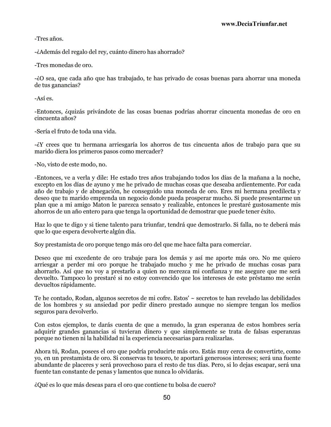 George S.
Clason
El hombre
Más rico de
Babilonia
www.DecidaTriunfar.net
G-libro
¡Regala
este
e-libro!
Enviało por
email a amigos,
filiares,