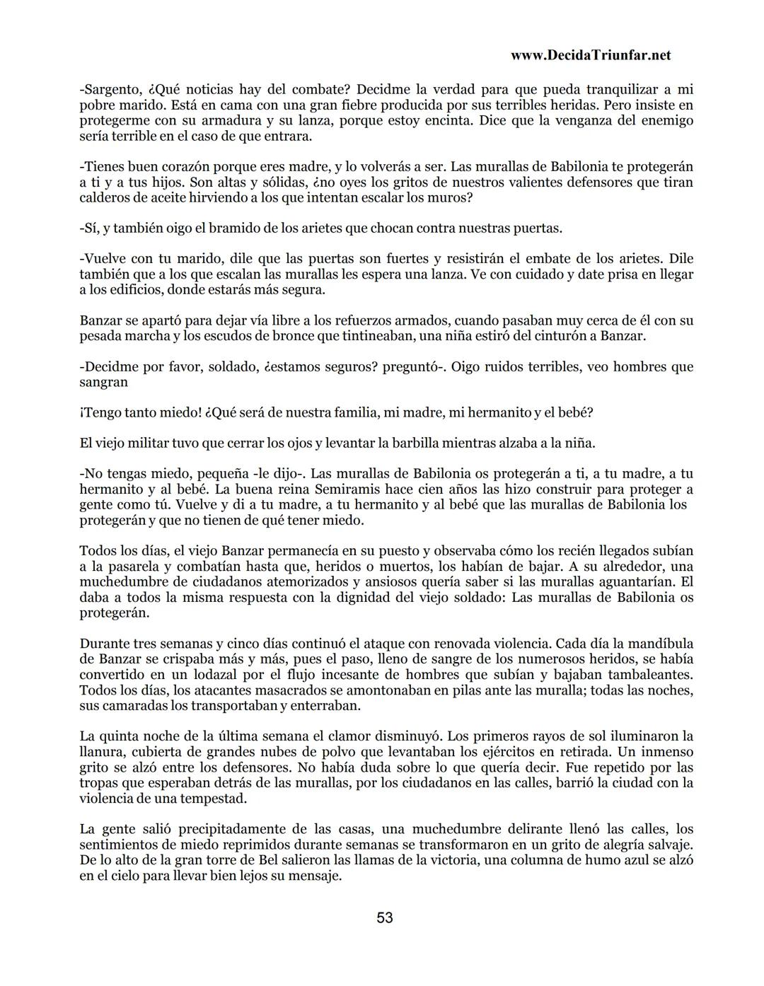 George S.
Clason
El hombre
Más rico de
Babilonia
www.DecidaTriunfar.net
G-libro
¡Regala
este
e-libro!
Enviało por
email a amigos,
filiares,