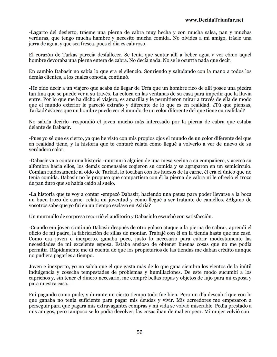 George S.
Clason
El hombre
Más rico de
Babilonia
www.DecidaTriunfar.net
G-libro
¡Regala
este
e-libro!
Enviało por
email a amigos,
filiares,