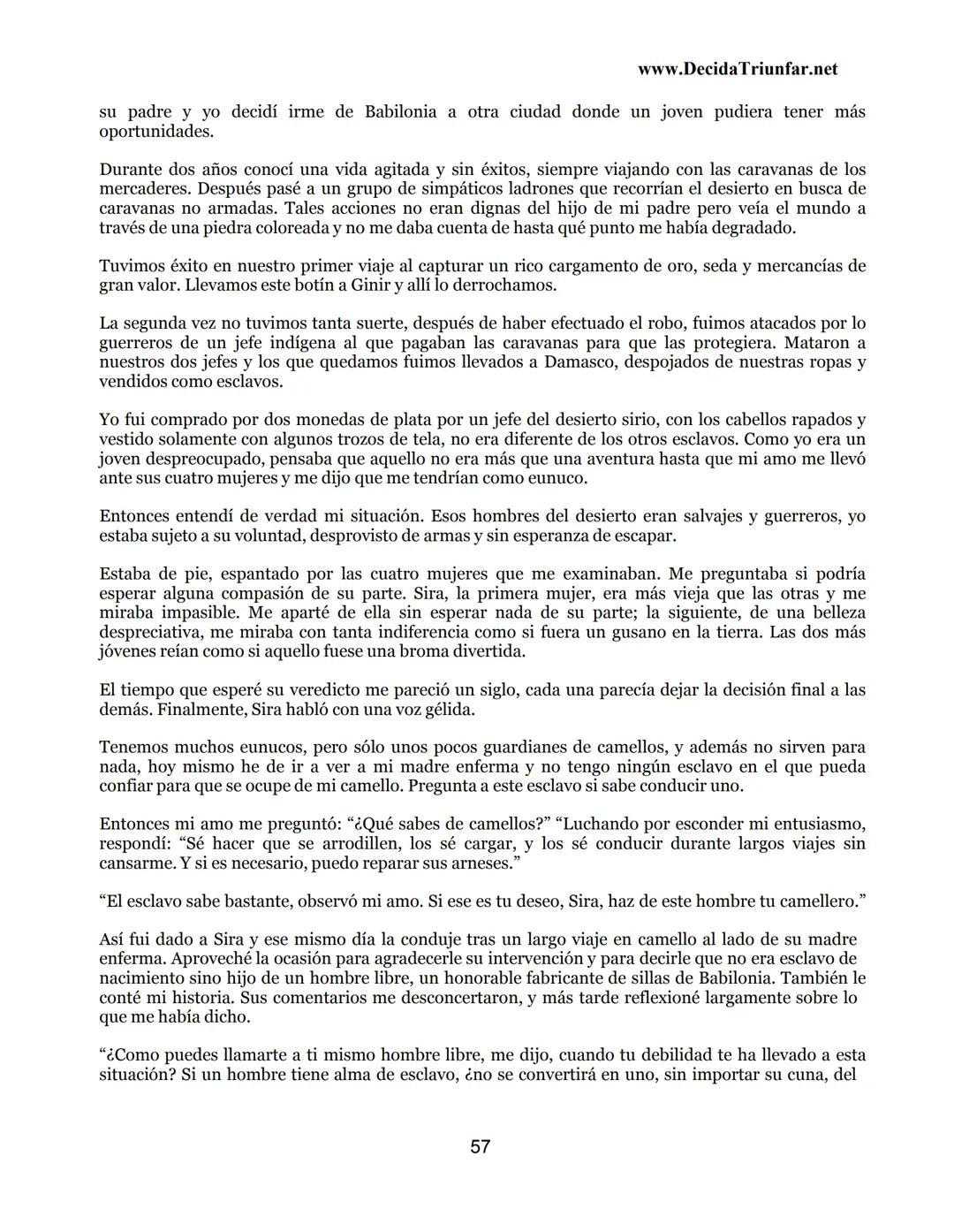 George S.
Clason
El hombre
Más rico de
Babilonia
www.DecidaTriunfar.net
G-libro
¡Regala
este
e-libro!
Enviało por
email a amigos,
filiares,