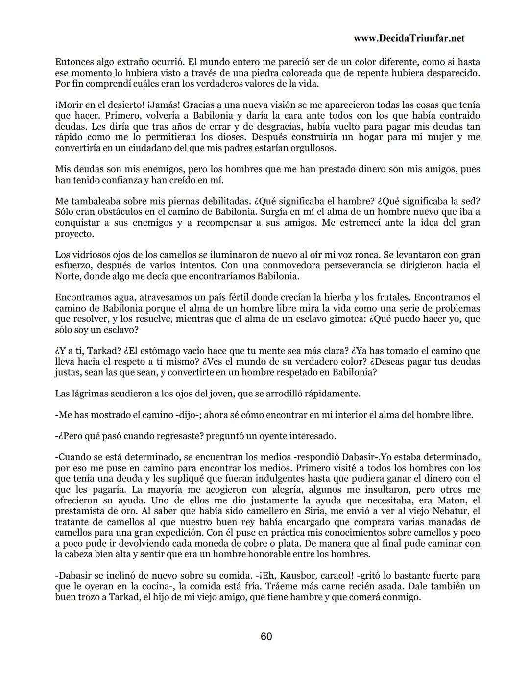 George S.
Clason
El hombre
Más rico de
Babilonia
www.DecidaTriunfar.net
G-libro
¡Regala
este
e-libro!
Enviało por
email a amigos,
filiares,