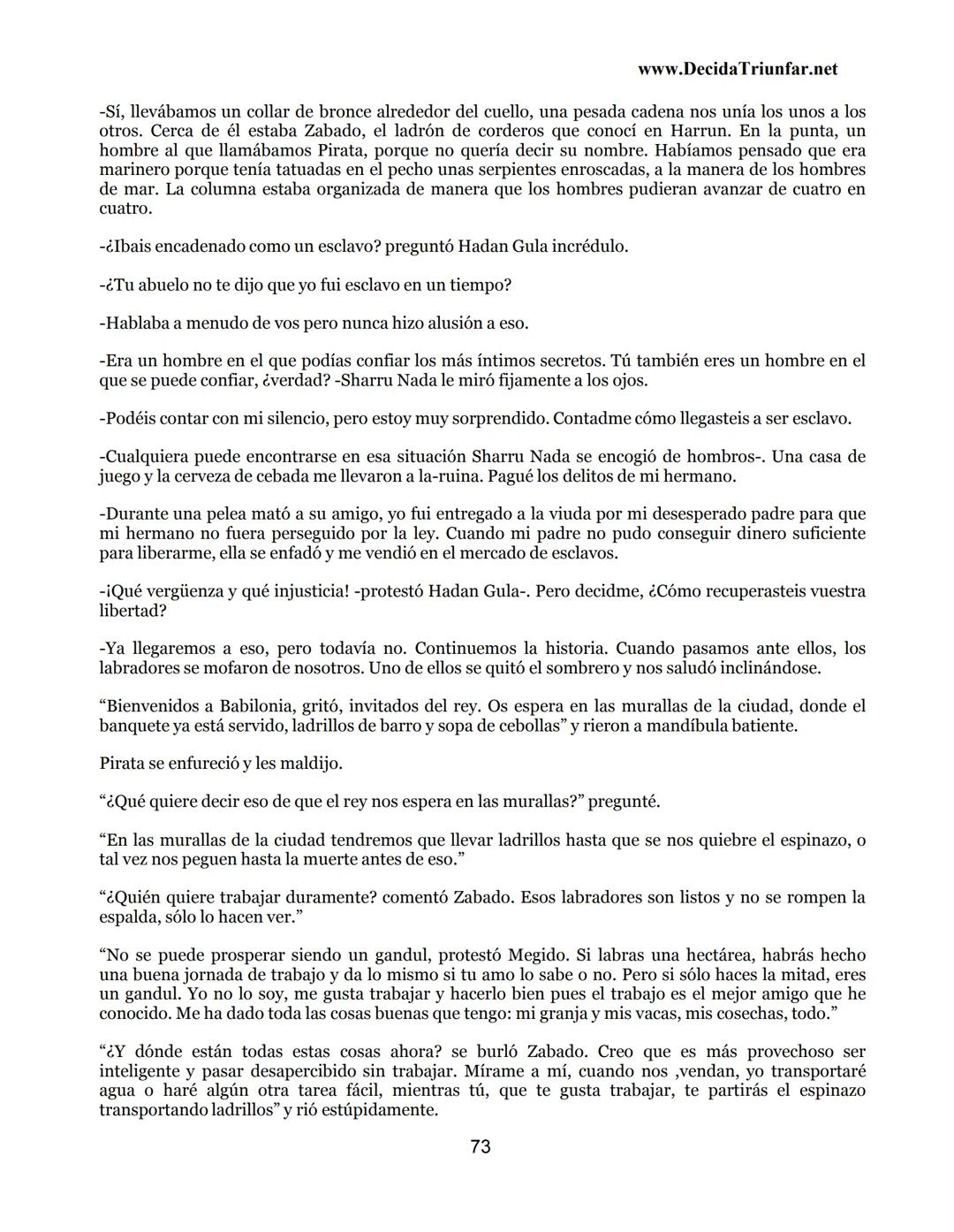 George S.
Clason
El hombre
Más rico de
Babilonia
www.DecidaTriunfar.net
G-libro
¡Regala
este
e-libro!
Enviało por
email a amigos,
filiares,