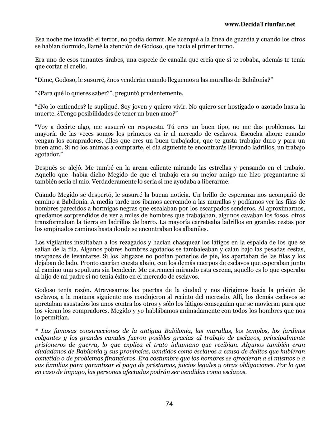 George S.
Clason
El hombre
Más rico de
Babilonia
www.DecidaTriunfar.net
G-libro
¡Regala
este
e-libro!
Enviało por
email a amigos,
filiares,