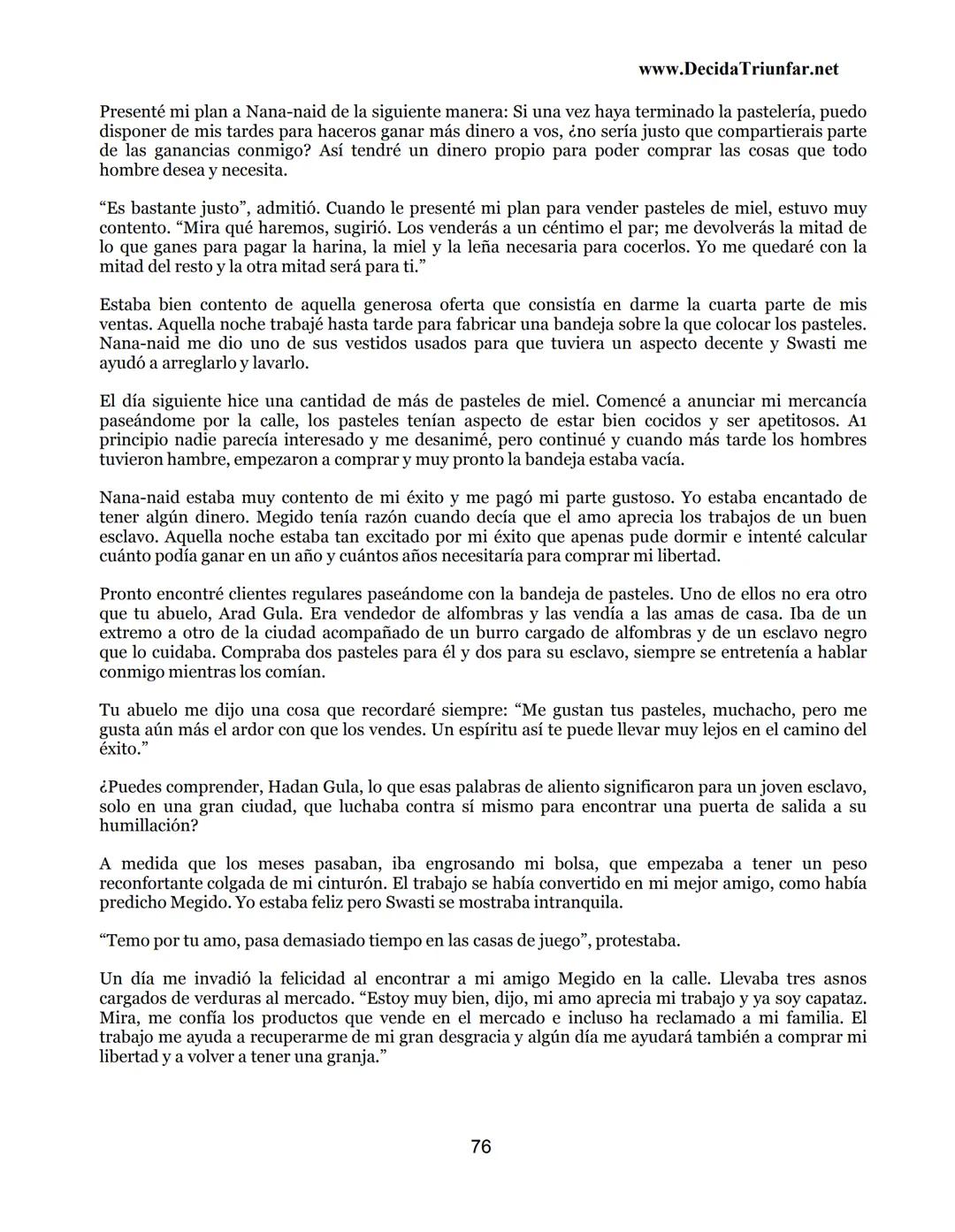 George S.
Clason
El hombre
Más rico de
Babilonia
www.DecidaTriunfar.net
G-libro
¡Regala
este
e-libro!
Enviało por
email a amigos,
filiares,