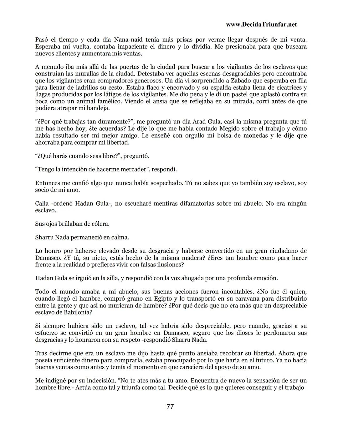 George S.
Clason
El hombre
Más rico de
Babilonia
www.DecidaTriunfar.net
G-libro
¡Regala
este
e-libro!
Enviało por
email a amigos,
filiares,