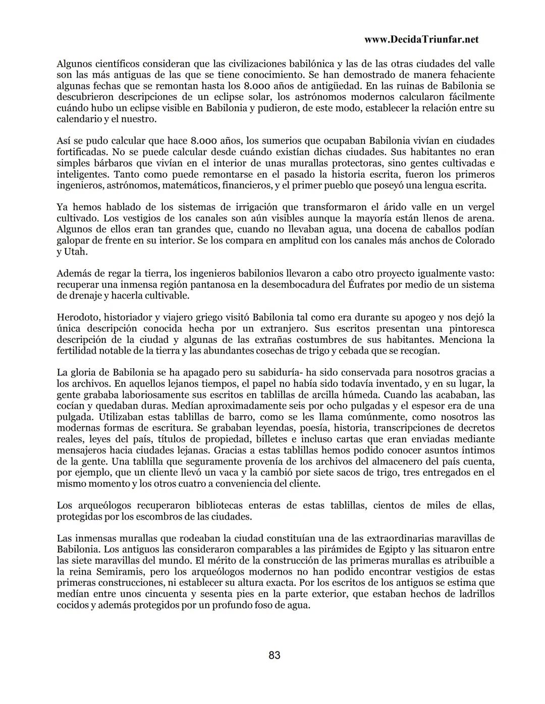 George S.
Clason
El hombre
Más rico de
Babilonia
www.DecidaTriunfar.net
G-libro
¡Regala
este
e-libro!
Enviało por
email a amigos,
filiares,