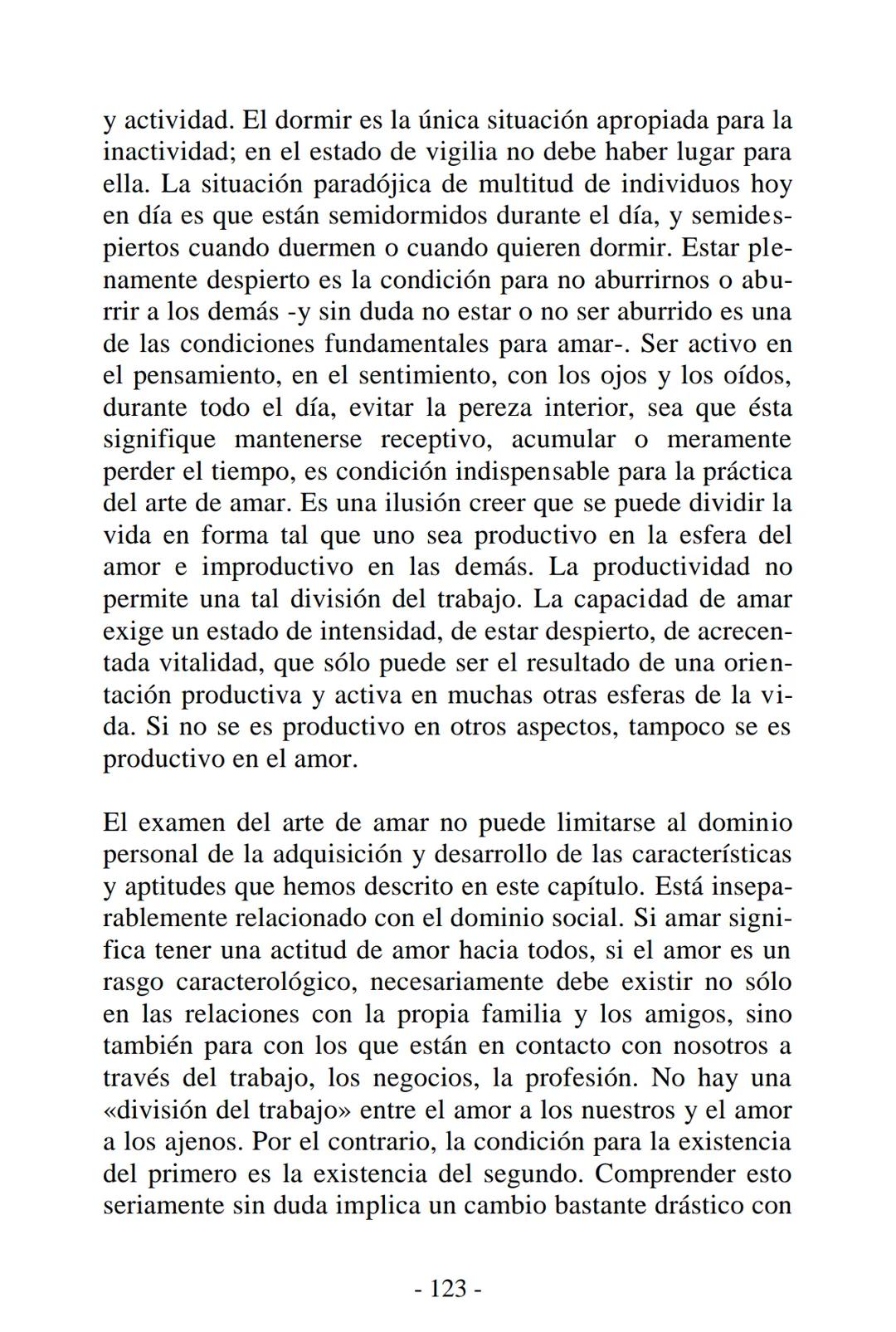 ## El Arte
## de Amar
### ERICH
### FROMM EL ARTE DE AMAR
Erich Fromm
PREFACIO
La lectura de este libro defraudará a quien espere fáciles e