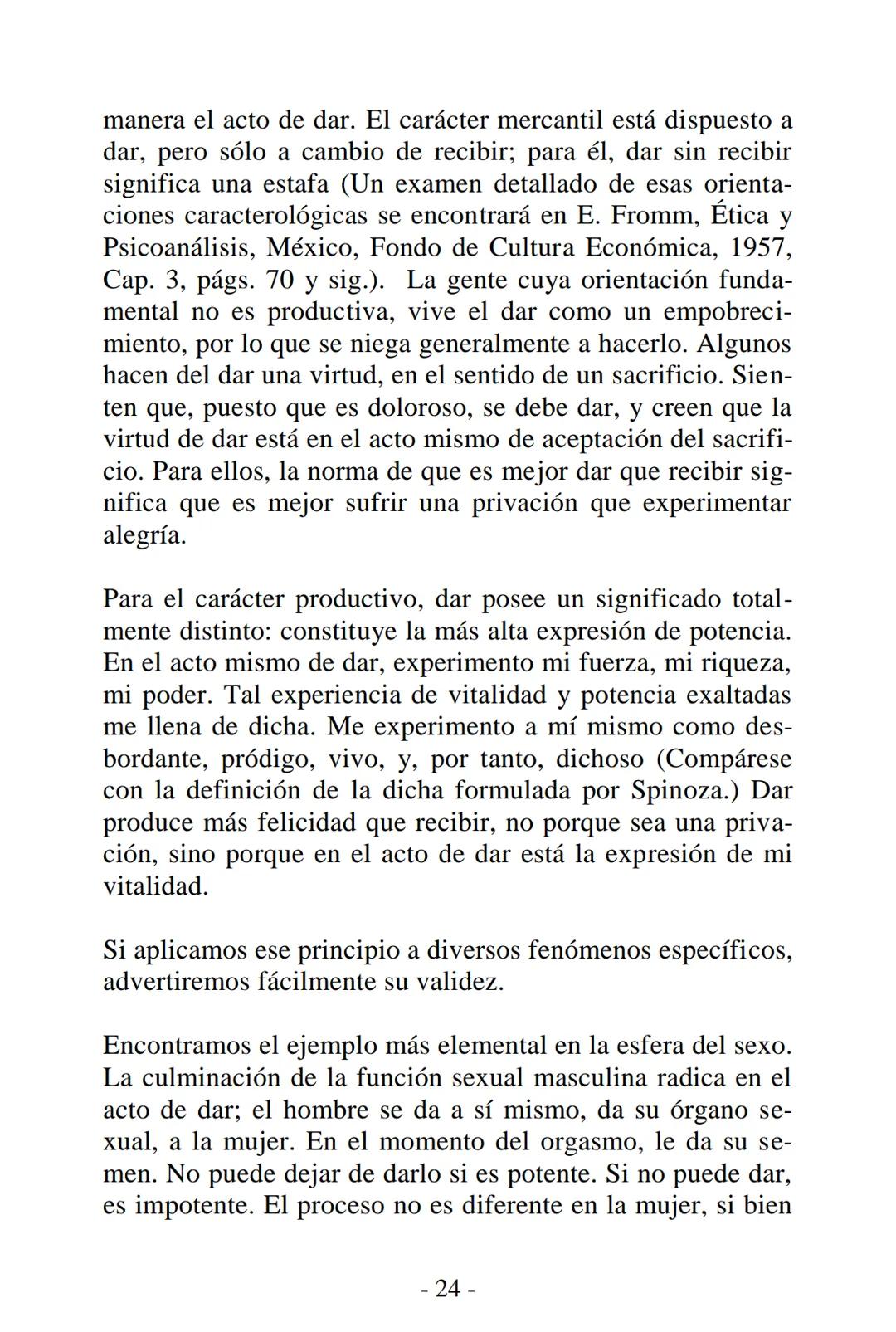 ## El Arte
## de Amar
### ERICH
### FROMM EL ARTE DE AMAR
Erich Fromm
PREFACIO
La lectura de este libro defraudará a quien espere fáciles e