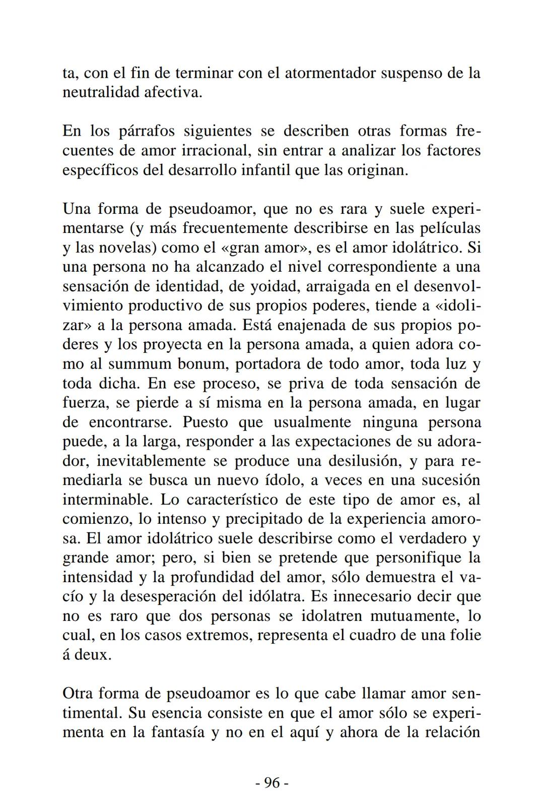 ## El Arte
## de Amar
### ERICH
### FROMM EL ARTE DE AMAR
Erich Fromm
PREFACIO
La lectura de este libro defraudará a quien espere fáciles e