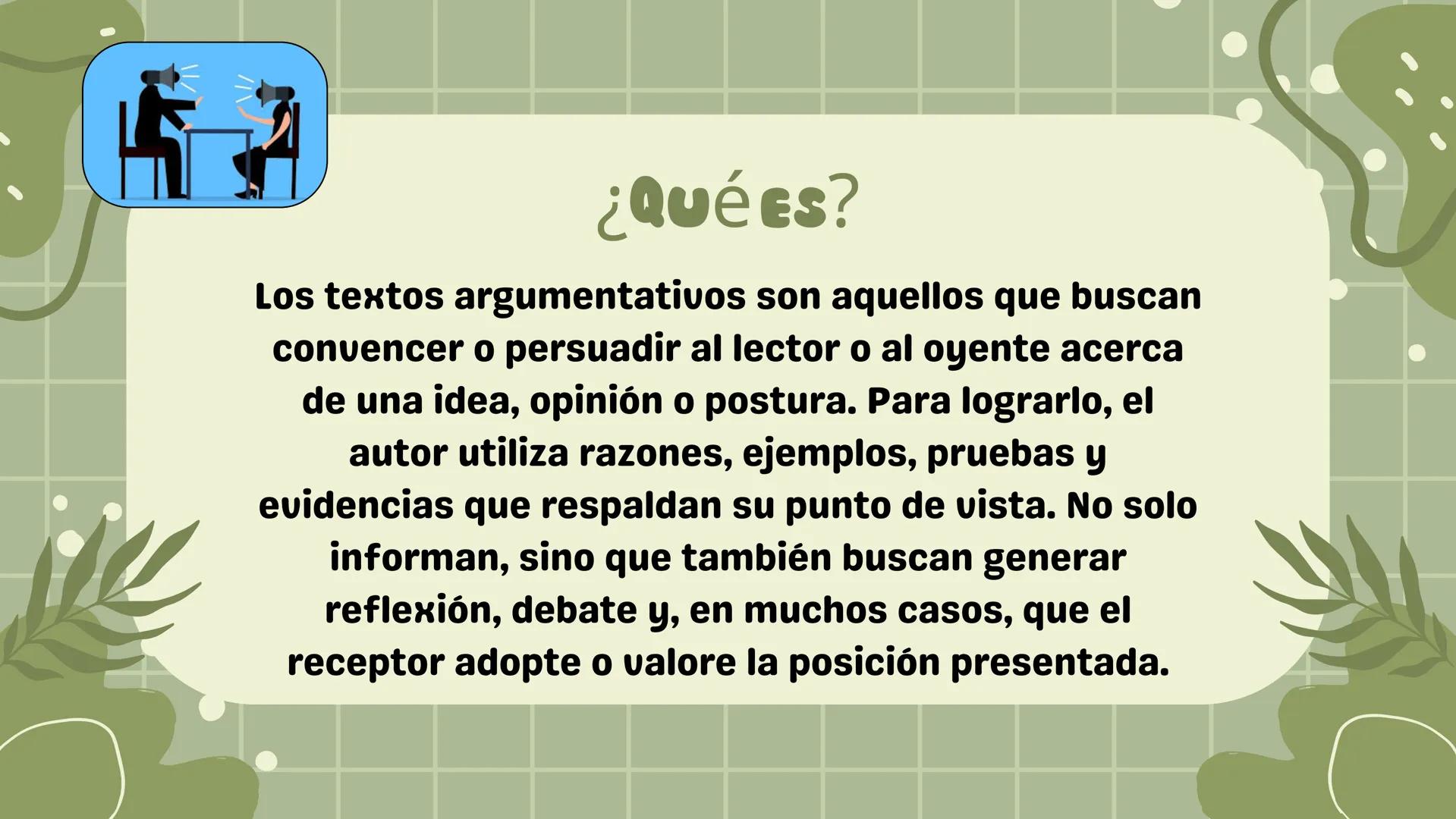 ## EL TEXTO
## ARGUMENTATIVO
Karen Codina - Violeta Barrera. INDICE
• introducción.
• ¿Qué es?.
• Origen.
• Características.
• Datos
• Con