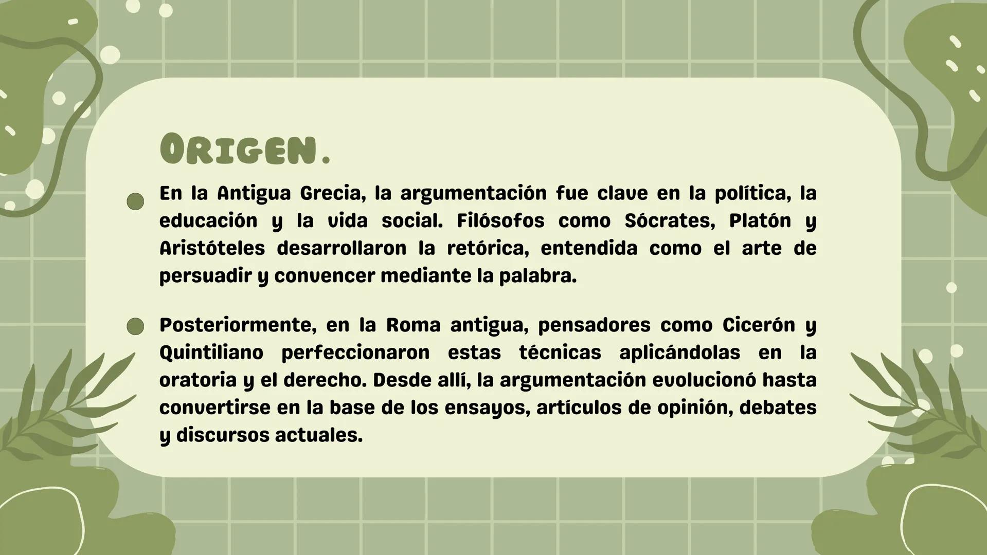## EL TEXTO
## ARGUMENTATIVO
Karen Codina - Violeta Barrera. INDICE
• introducción.
• ¿Qué es?.
• Origen.
• Características.
• Datos
• Con