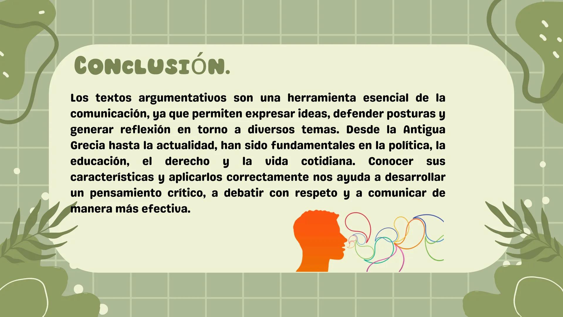 ## EL TEXTO
## ARGUMENTATIVO
Karen Codina - Violeta Barrera. INDICE
• introducción.
• ¿Qué es?.
• Origen.
• Características.
• Datos
• Con