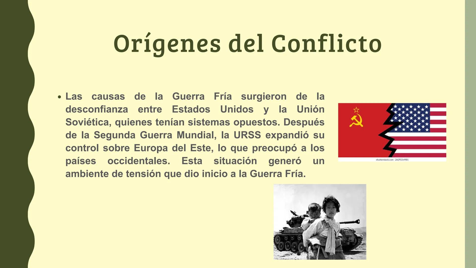 LA GUERRA
Fria
1947-1991 PRESENTADO POR:
• YEIMI SOFIA ARIZA REGINO
• 9°6
• ESCUELA NORMAL SUPERIOR LACIDES IRIARTE ## INTRODUCCION
• La Gu