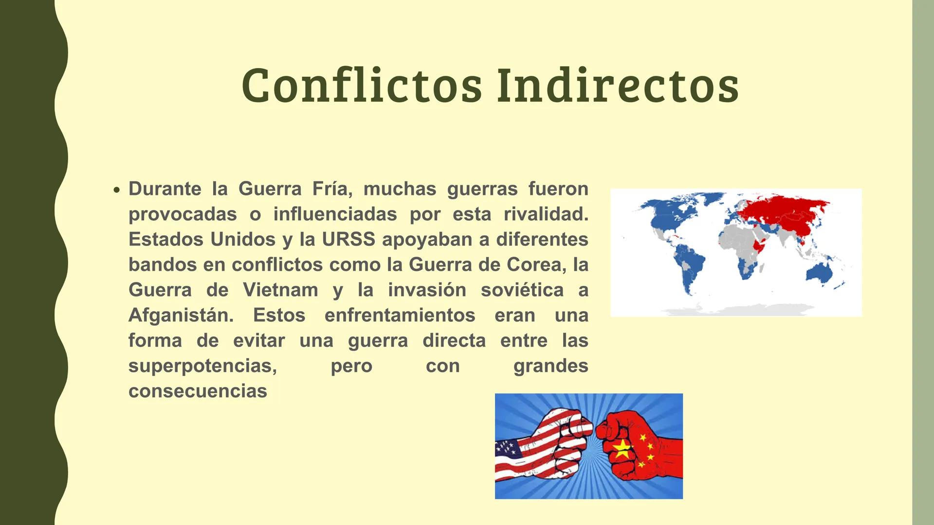 LA GUERRA
Fria
1947-1991 PRESENTADO POR:
• YEIMI SOFIA ARIZA REGINO
• 9°6
• ESCUELA NORMAL SUPERIOR LACIDES IRIARTE ## INTRODUCCION
• La Gu