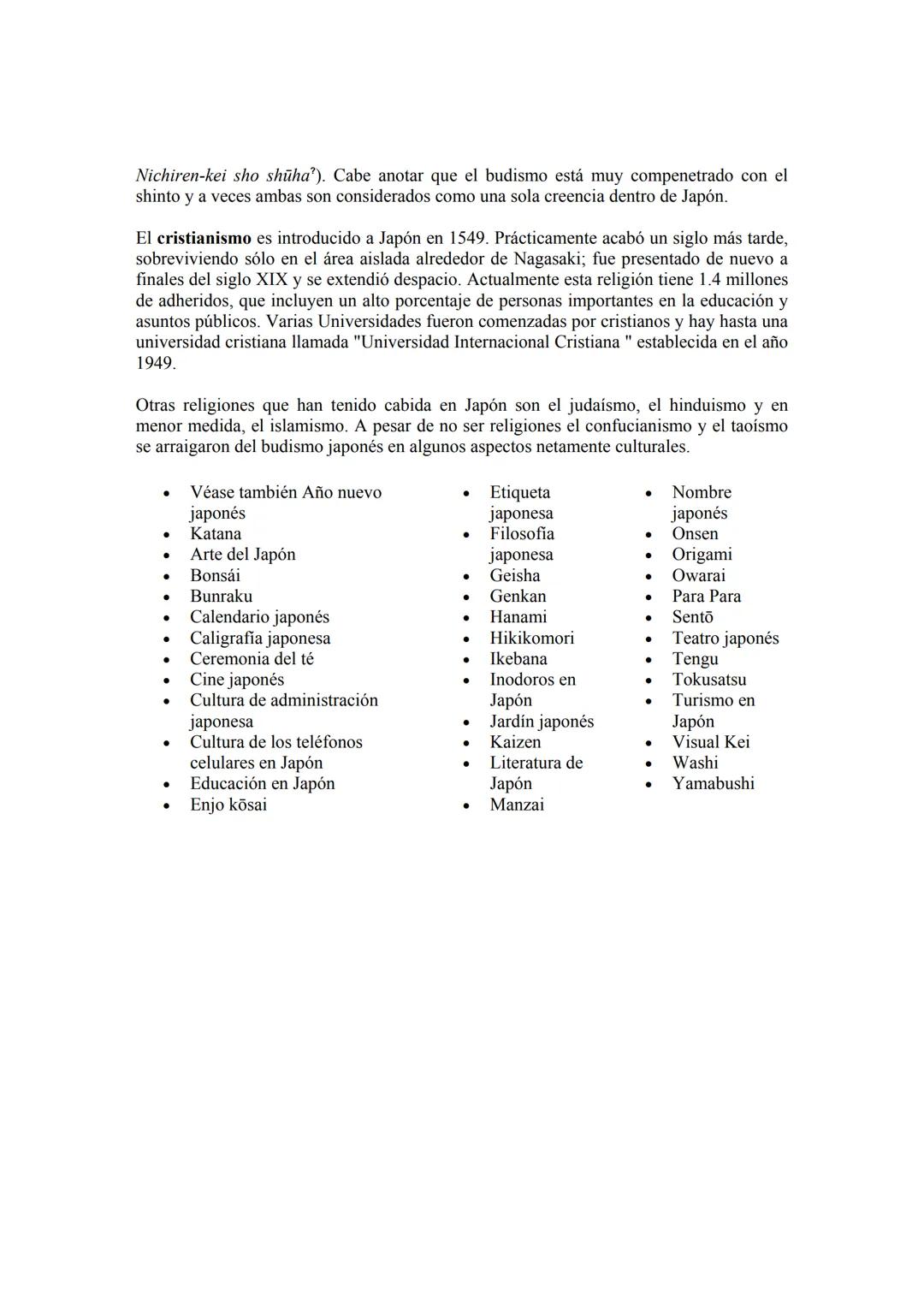 Observatorio
Iberoamericano
de la Economía
y la Sociedad
del Japón
Vol 2, N° 8 (mayo 2010)
CULTURA DE JAPÓN
Para citar este artículo puede u