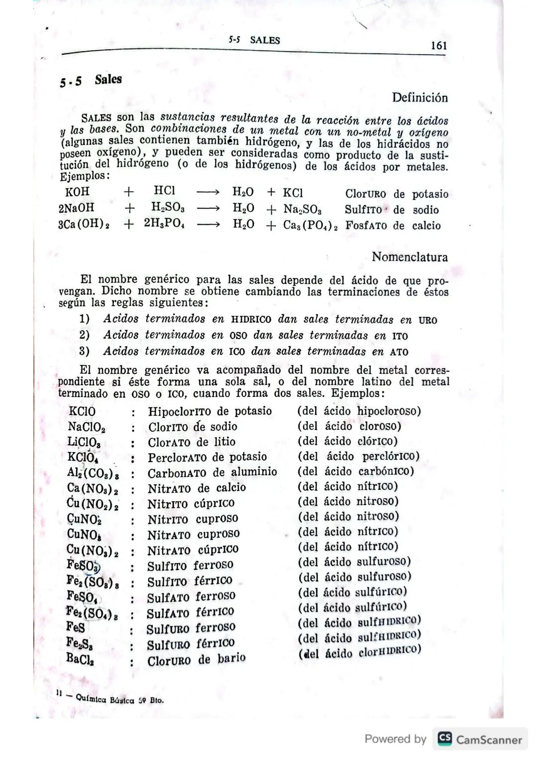 La nomenclatura química es el medio de que nos valemos para
nombrar los compuestos. Antiguamente las diversas sustancias recibían
nombres ca