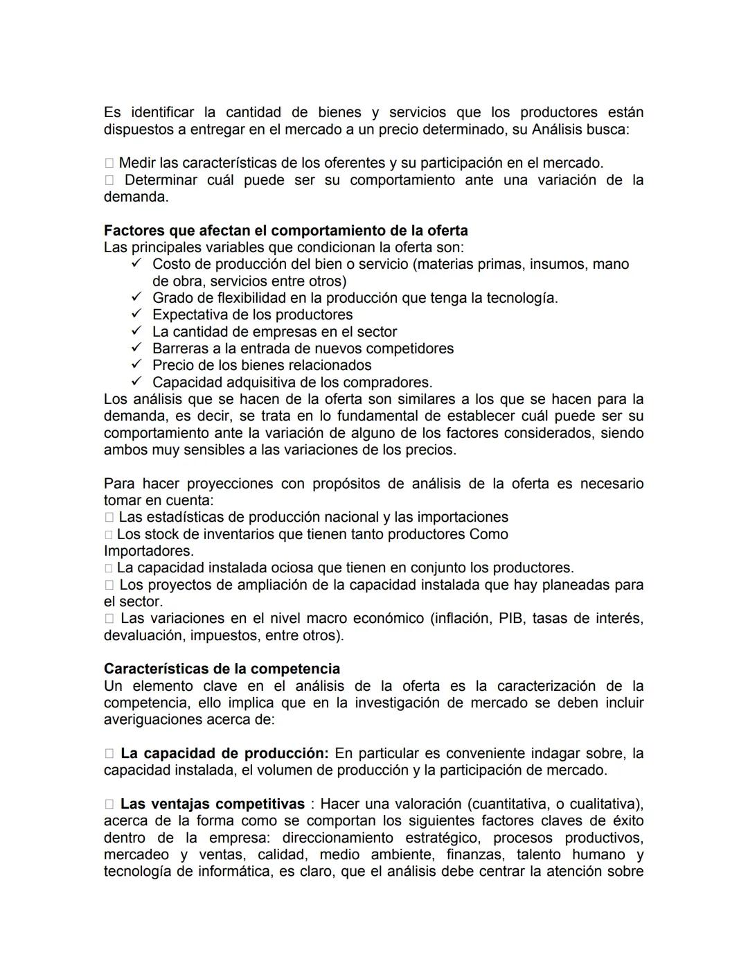 # Capítulo 2
EL ESTUDIO DE MERCADO
Qué es el mercado?
Es la confluencia de agentes y factores económicos que intervienen en el
intercambi