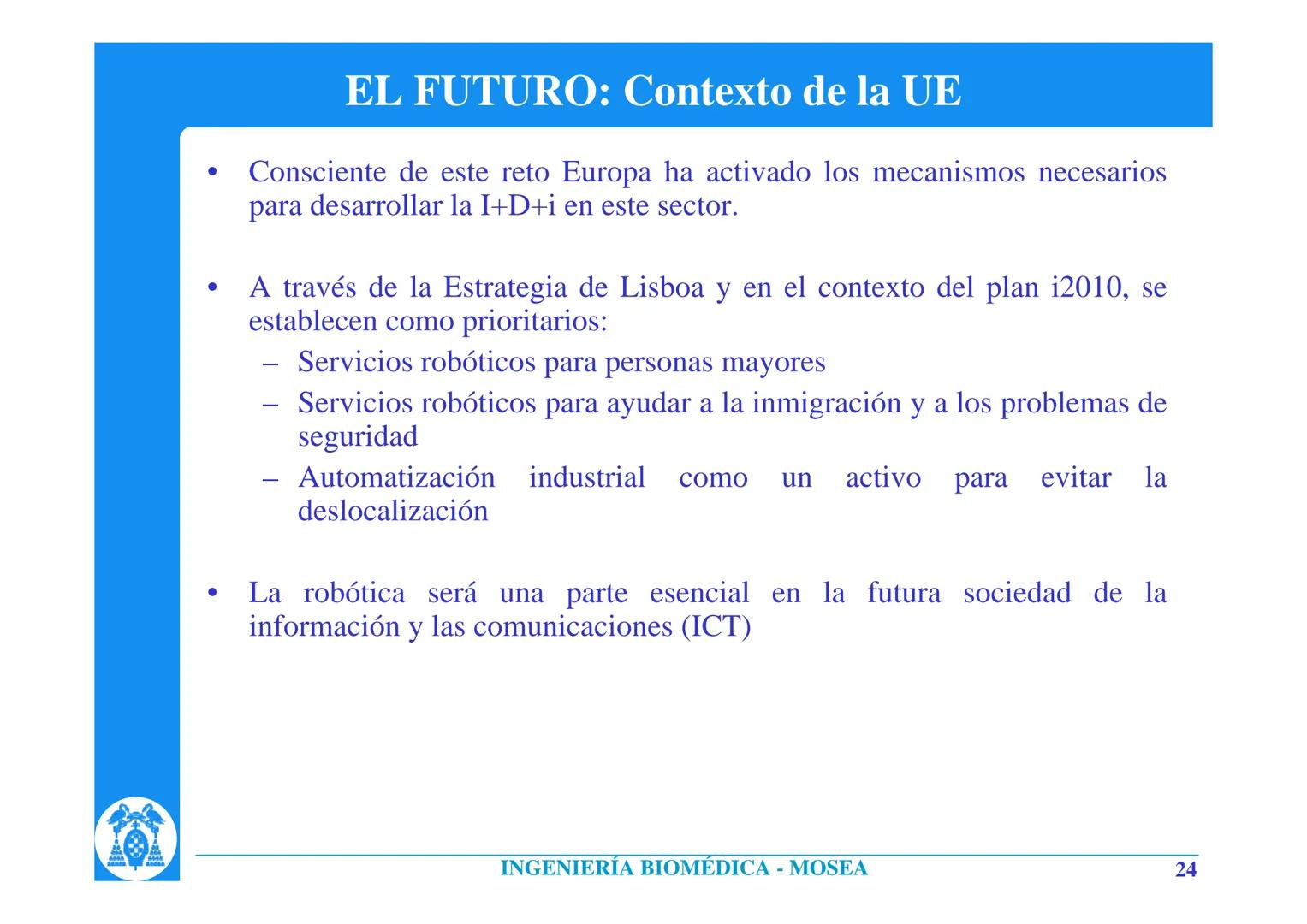 # INTRODUCCIÓN A LA ROBÓTICA
Rafael Barea
Departamento de Electrónica. Universidad de Alcalá.
Alcalá de Henares. Madrid. (Spain)
barea@d