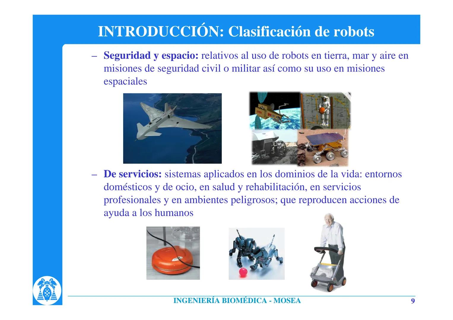 # INTRODUCCIÓN A LA ROBÓTICA
Rafael Barea
Departamento de Electrónica. Universidad de Alcalá.
Alcalá de Henares. Madrid. (Spain)
barea@d