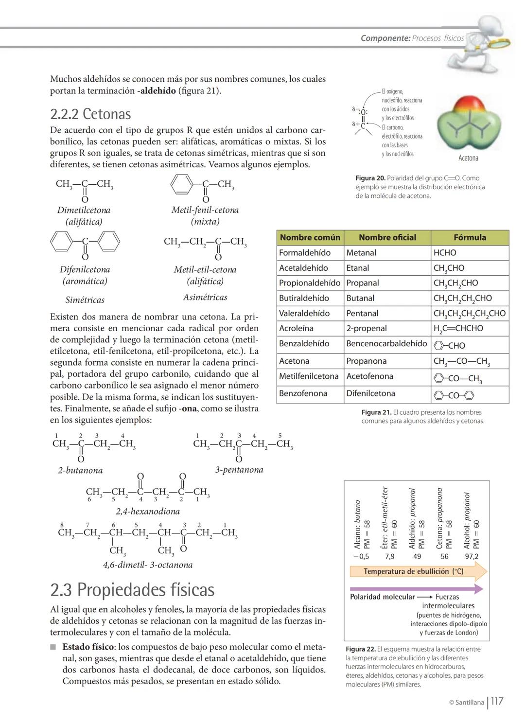 MANEJO CONOCIMIENTOS
PROPIOS DE LAS CIENCIAS NATURALES
Aldehído
H
OH
Acido carboxílico
R
Cetona
OR'
Ester
ONH,
Amida
Figura 18. Resumen es