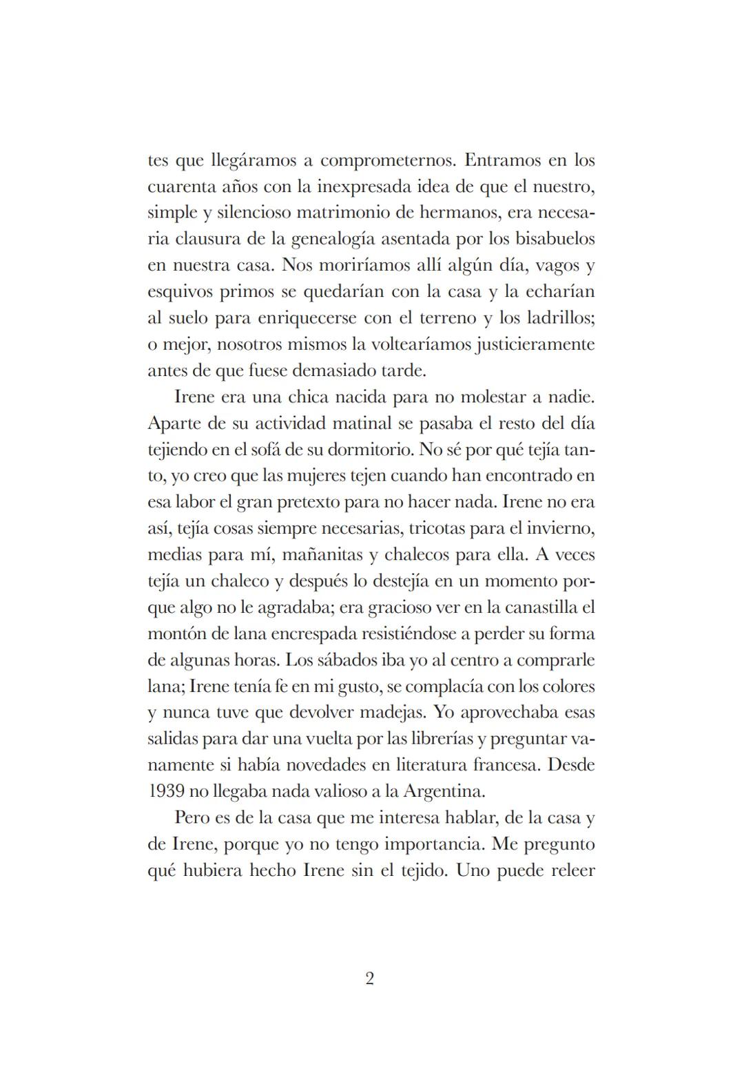 # CORTÁZAR 100 AÑOS
CASA TOMADA
en Bestiario
Ministerio de
Educación
Presidencia de la Nación Colección: Cortázar: 100 años
Fotografía: