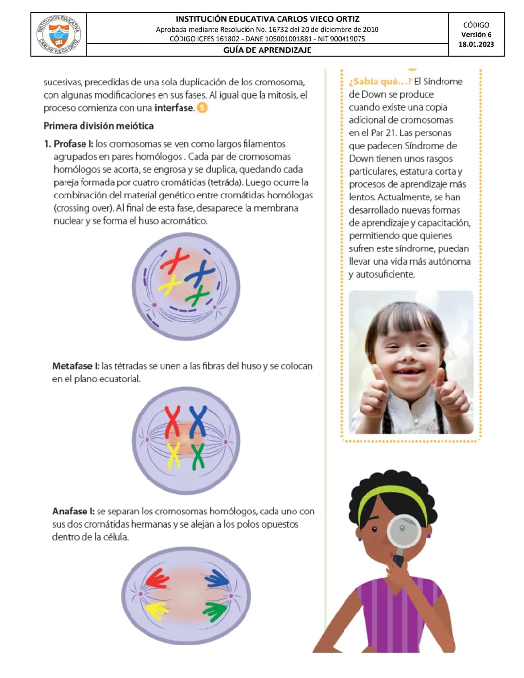# INSTITUCIÓN EDUCATIVA CARLOS VIECO ORTIZ
Aprobada mediante Resolución No. 16732 del 20 de diciembre de 2010
CÓDIGO ICFES 161802 - DANE 105