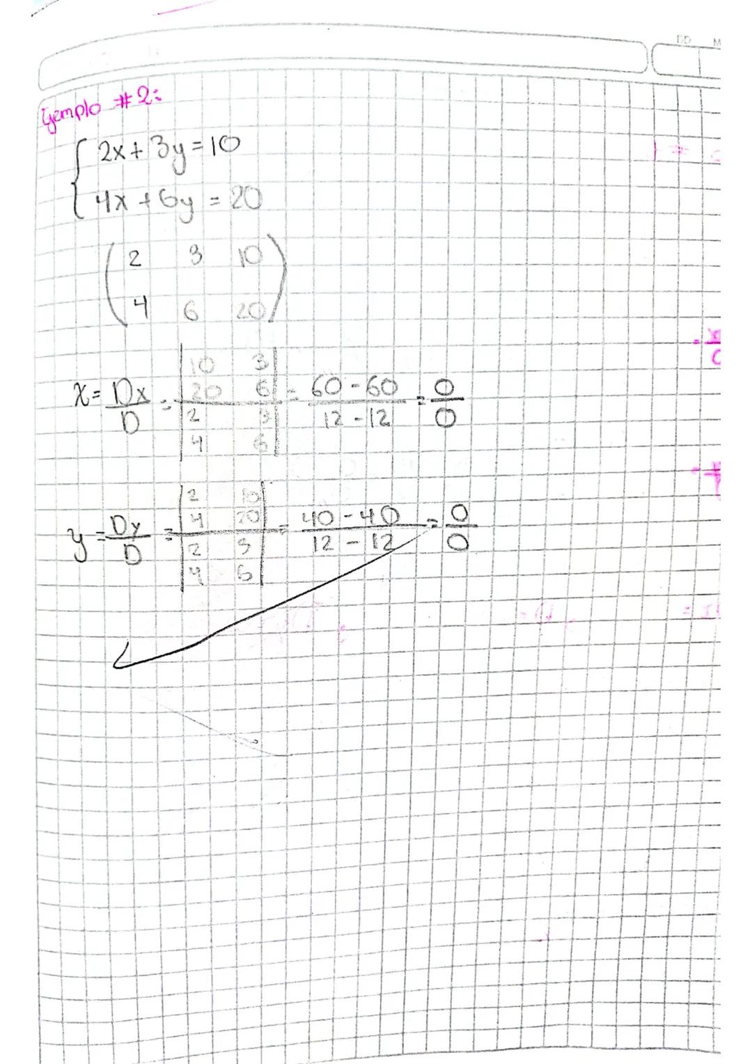 Topic Regla de Cramer.
Yatriz
000/matriz es la disposicion
to insimeros que te asocia con
sisterra de ecuaciones, los
números de dicha matr