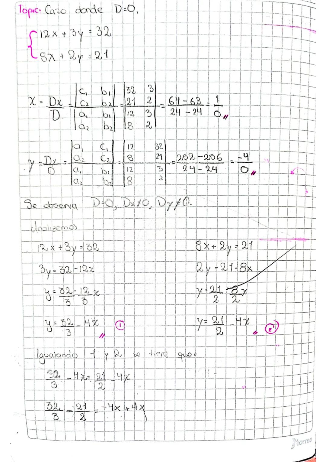 Topic Regla de Cramer.
Yatriz
000/matriz es la disposicion
to insimeros que te asocia con
sisterra de ecuaciones, los
números de dicha matr