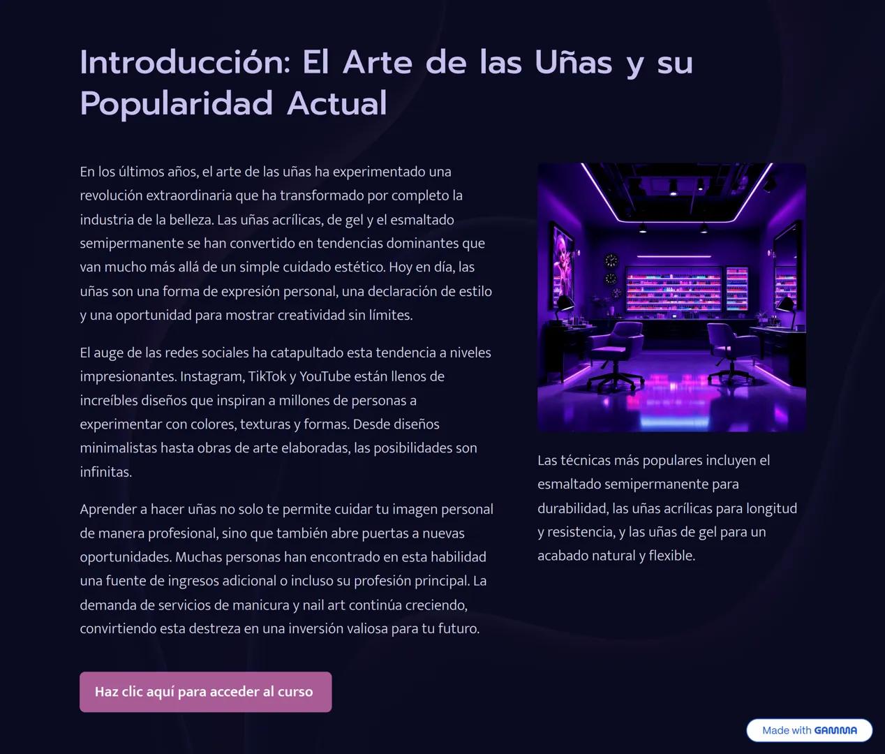 Guía Básica para Hacer Uñas desde Cero:
Aprende Paso a Paso
Descubre el fascinante mundo del nail art y aprende a crear uñas perfectas desd