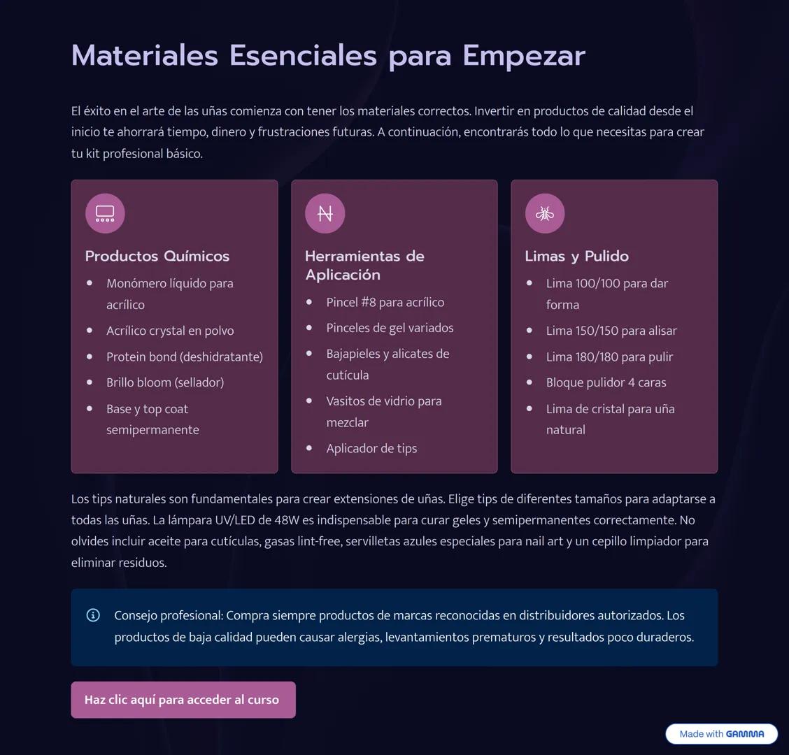 Guía Básica para Hacer Uñas desde Cero:
Aprende Paso a Paso
Descubre el fascinante mundo del nail art y aprende a crear uñas perfectas desd