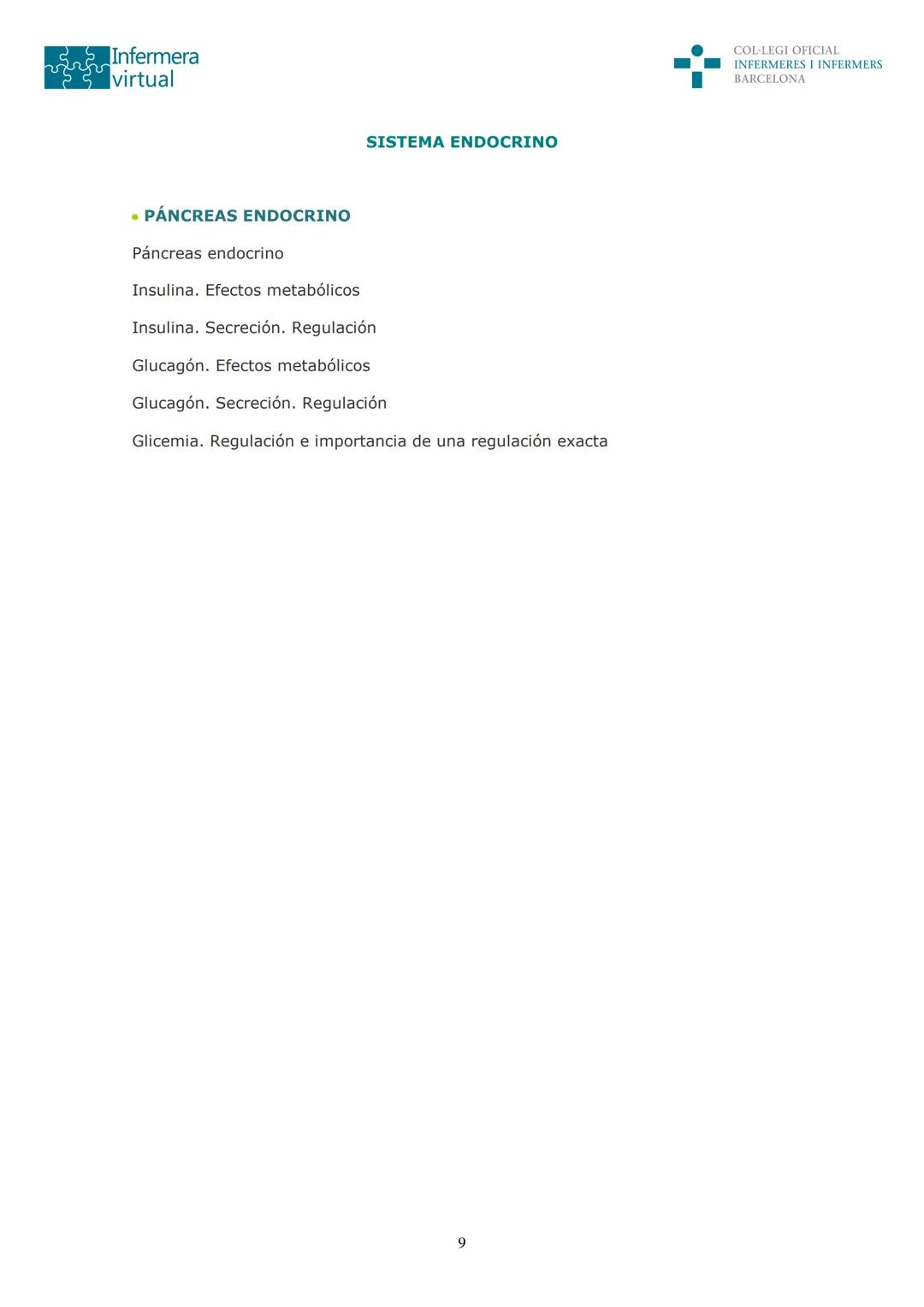 ५५
Infermera
virtual
DOCUMENTO ORIGINAL DE LA AUTORA
SISTEMA ENDOCRINO
• ENDOCRINOLOGÍA. GENERALIDADES
Concepto de glándula endocrina y d