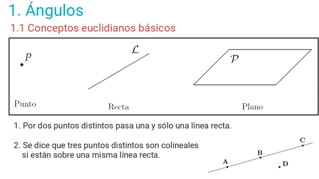 Ángulos y Triángulos
