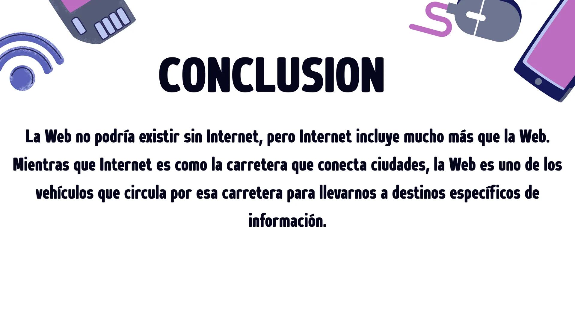# DIFERENCIAS ENTRE EL
# INTRNET Y LA WEB
JOSELIS IBAÑEZ
ANAHY RUMBO # EL INTERNET
Es una red mundial de computadoras interconectadas que