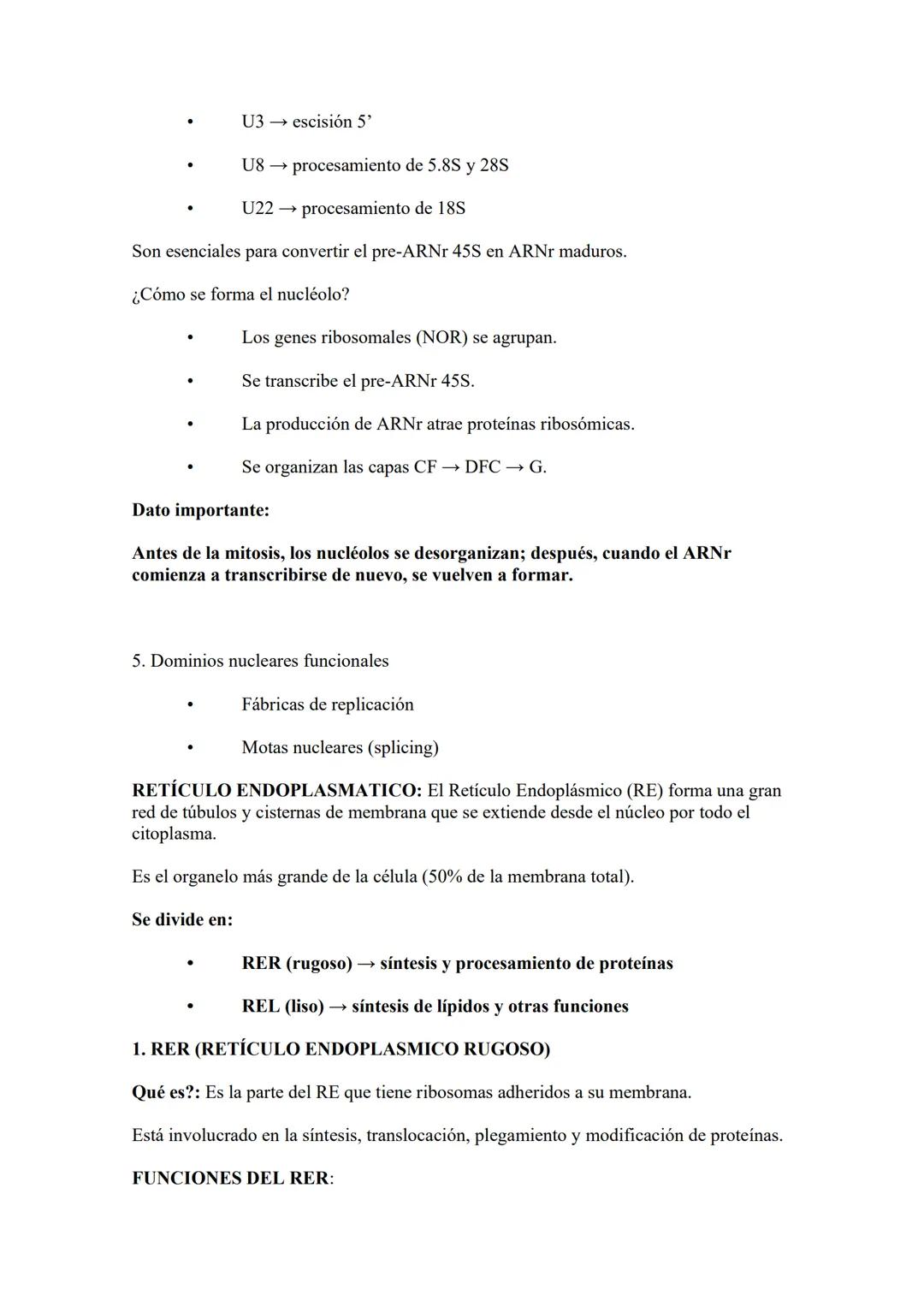 # Núcleo: El núcleo es el organelo central de las células eucariotas y su característica más
distintiva. Es la estructura donde se almacena,