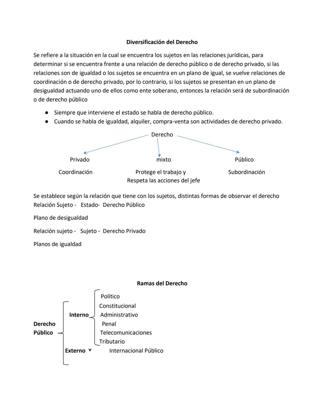 I Parcial
Derecho Civil I
TEMA 1: Nociones Introductorias
Acepciones del vocablo "Derecho"
Derecho según Olaso; "Un objeto cultural" 1er