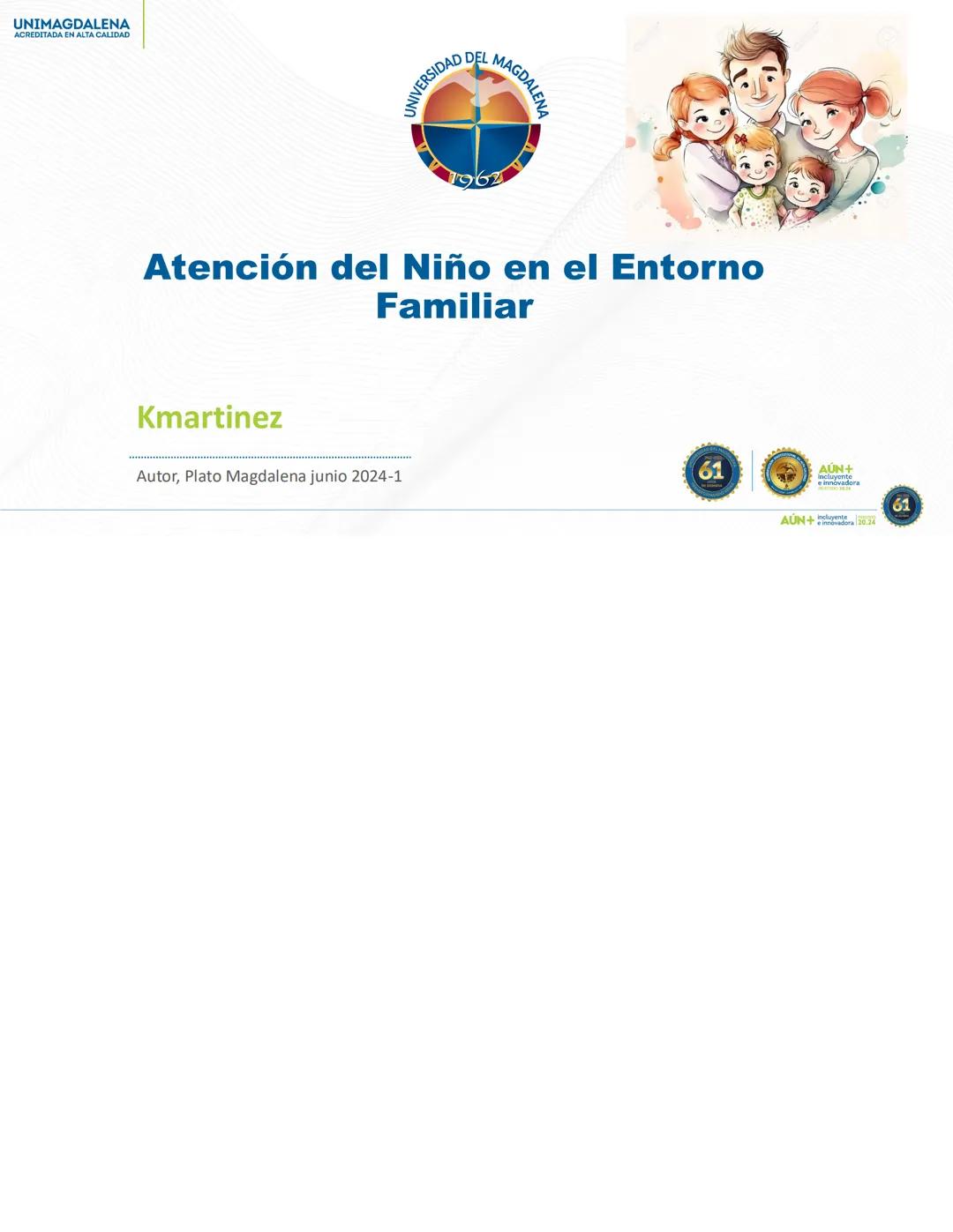AÚN+
PERIODO 20.24
AÚN+ Independiente
Innovadora 20.24
61 # UNIVERSIDAD DEL MAGDALENA
1962
61
AÚN+
Incluyente
e innovadora
PERIODO 20.24