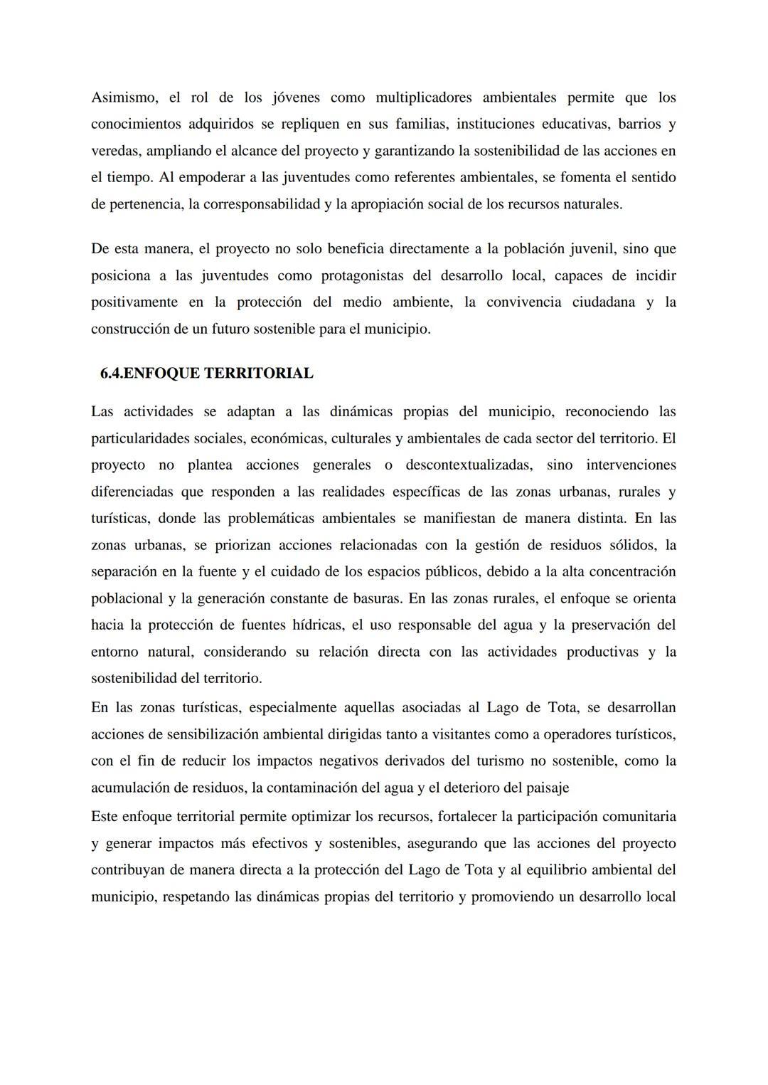 EJE 5; MEDIO AMBIENTE Y TERRITORIO
Consejo Municipal de Juventud - Periodo 2026-2029
Nombre del proyecto:
Juventud Consciente: Ambiente,
