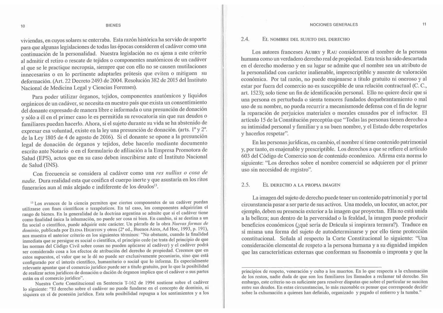 # CAPÍTULO I
NOCIONES GENERALES
Sección I. Concepto de bien
1. COSA Y BIEN
El término "cosa", desde el punto de vista ontológico, tiene d