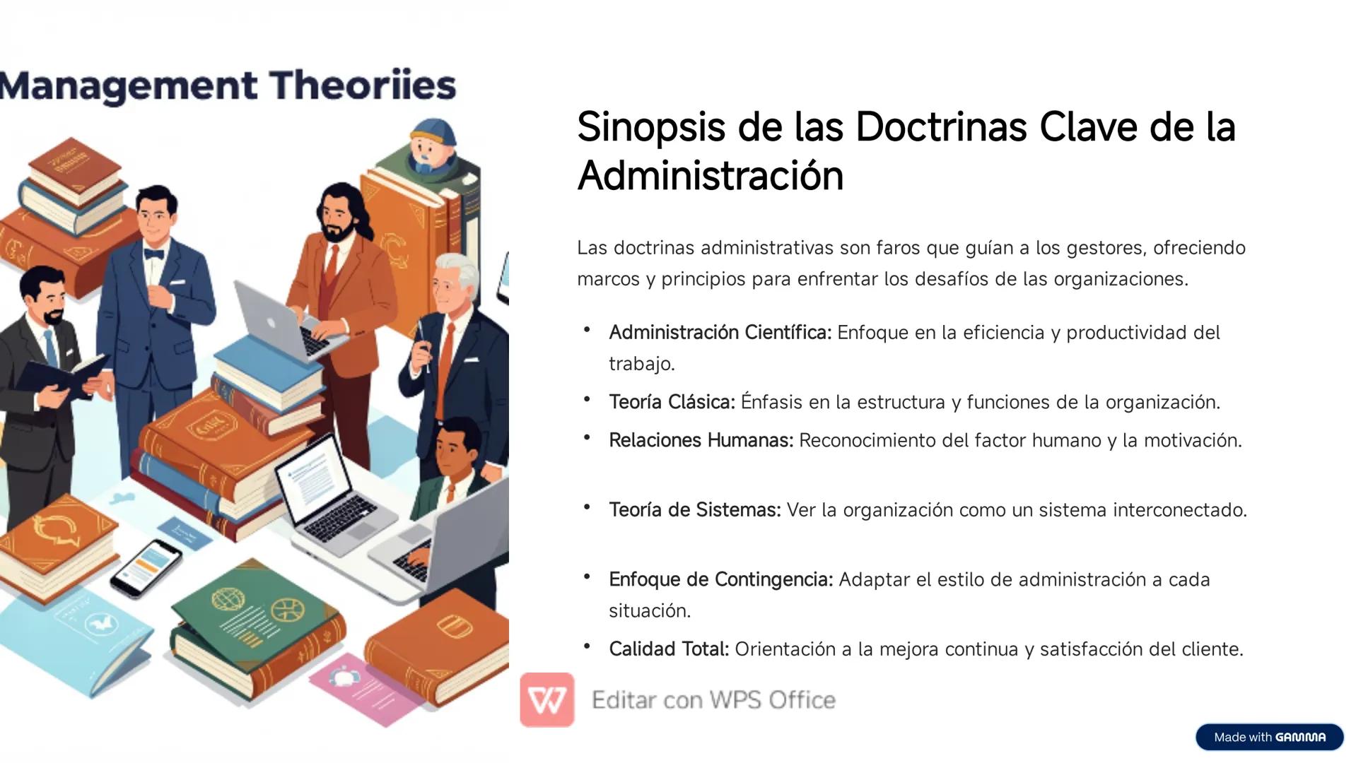 -100%)
(48)
Conceptos Fundamentales y
Metodologías de la
Administración
Bienvenidos, futuros gestores administrativos. En esta presentació