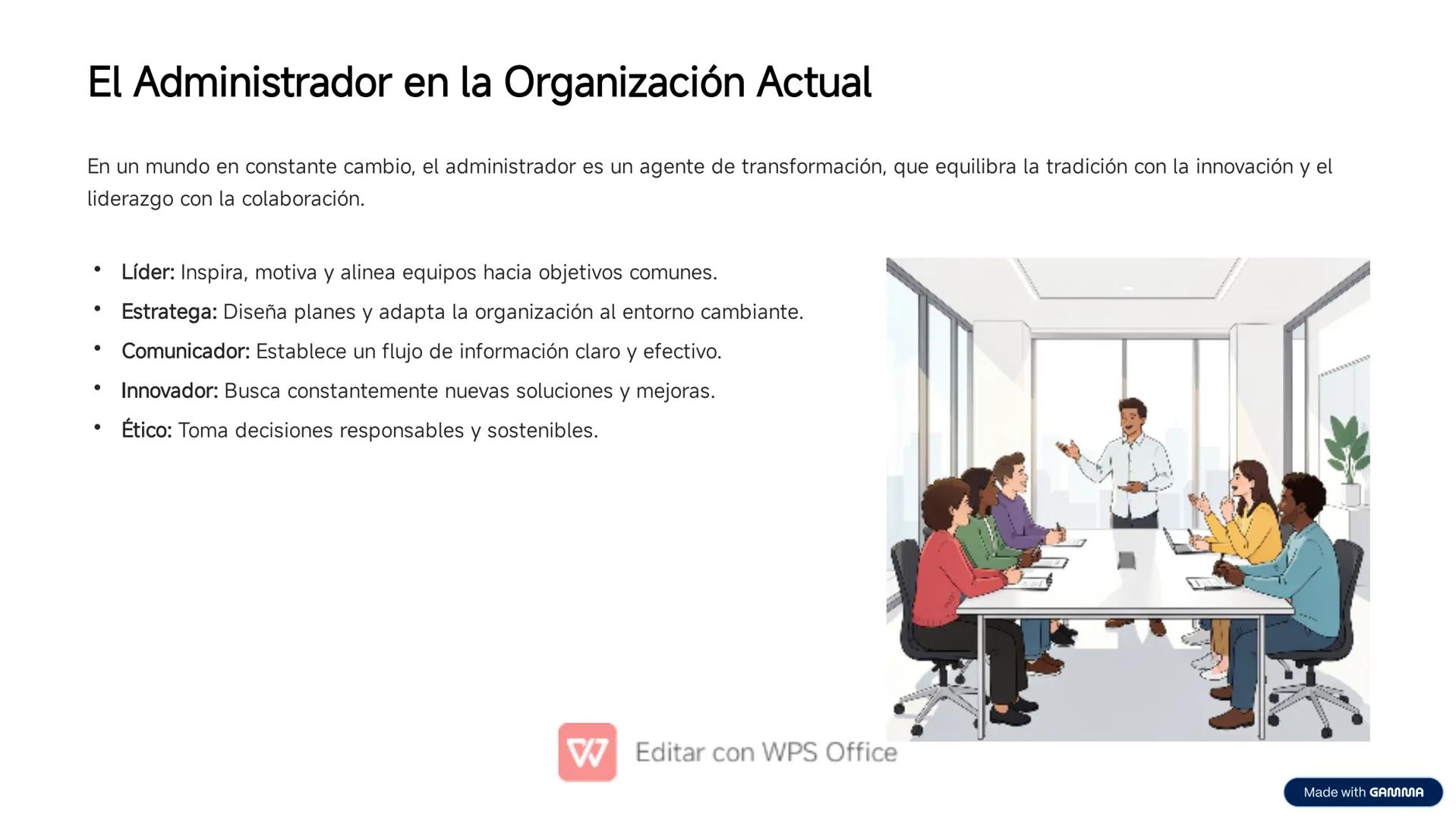 -100%)
(48)
Conceptos Fundamentales y
Metodologías de la
Administración
Bienvenidos, futuros gestores administrativos. En esta presentació