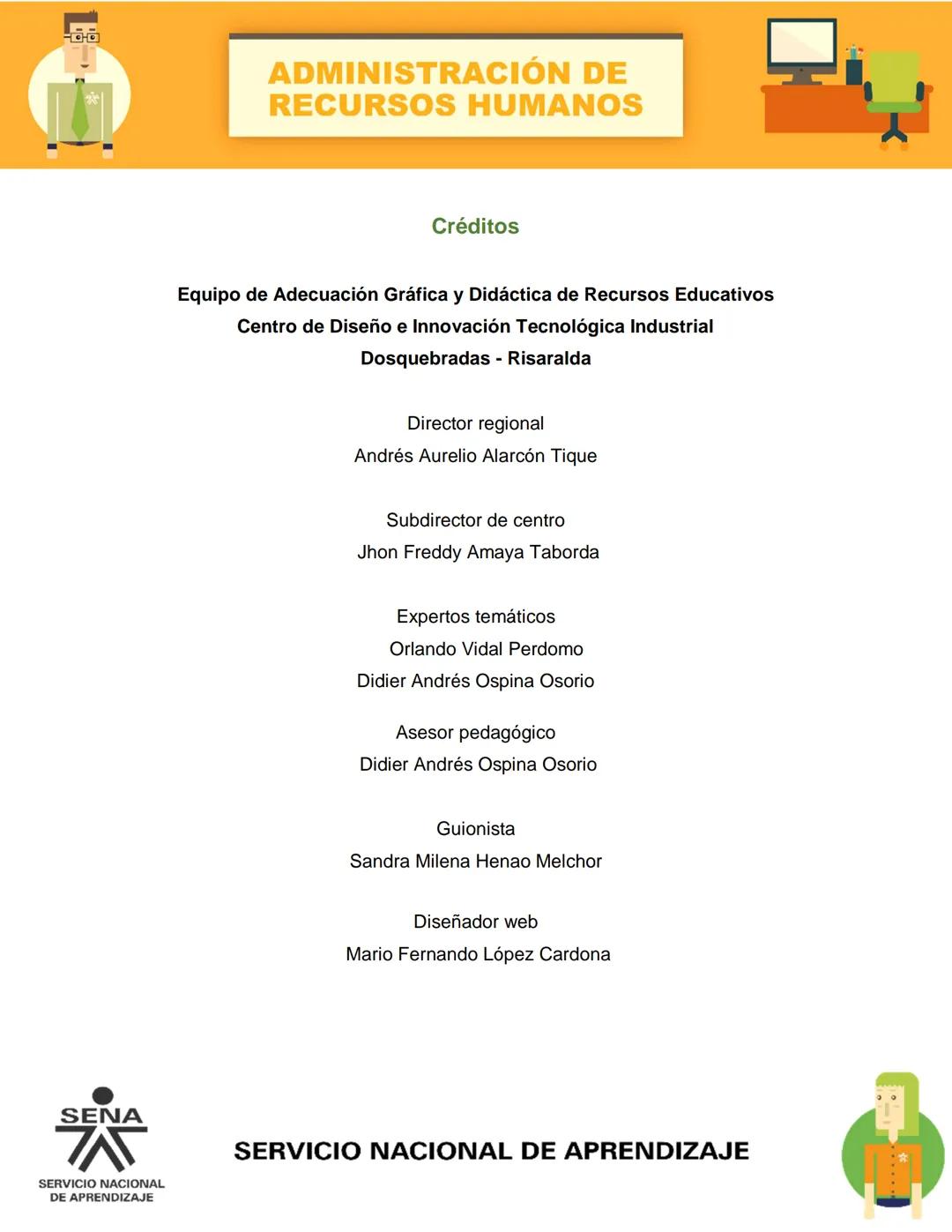 # Administración
del Recurso Humano # ADMINISTRACIÓN DE
# RECURSOS HUMANOS
## Contenido
Introducción ....................................